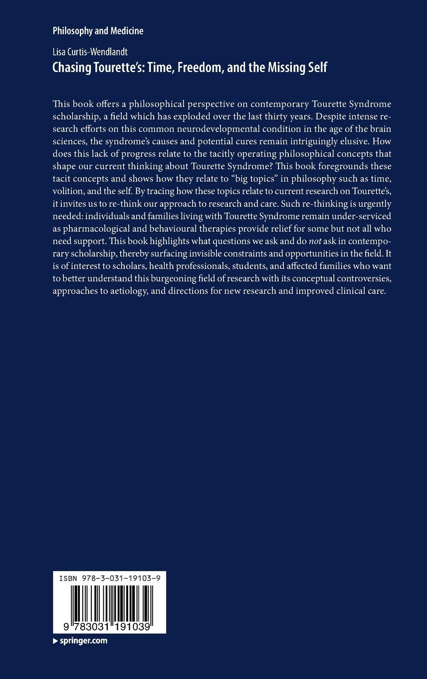 Rückseitencover Chasing Tourette's: Time, Freedom, and the Missing Self