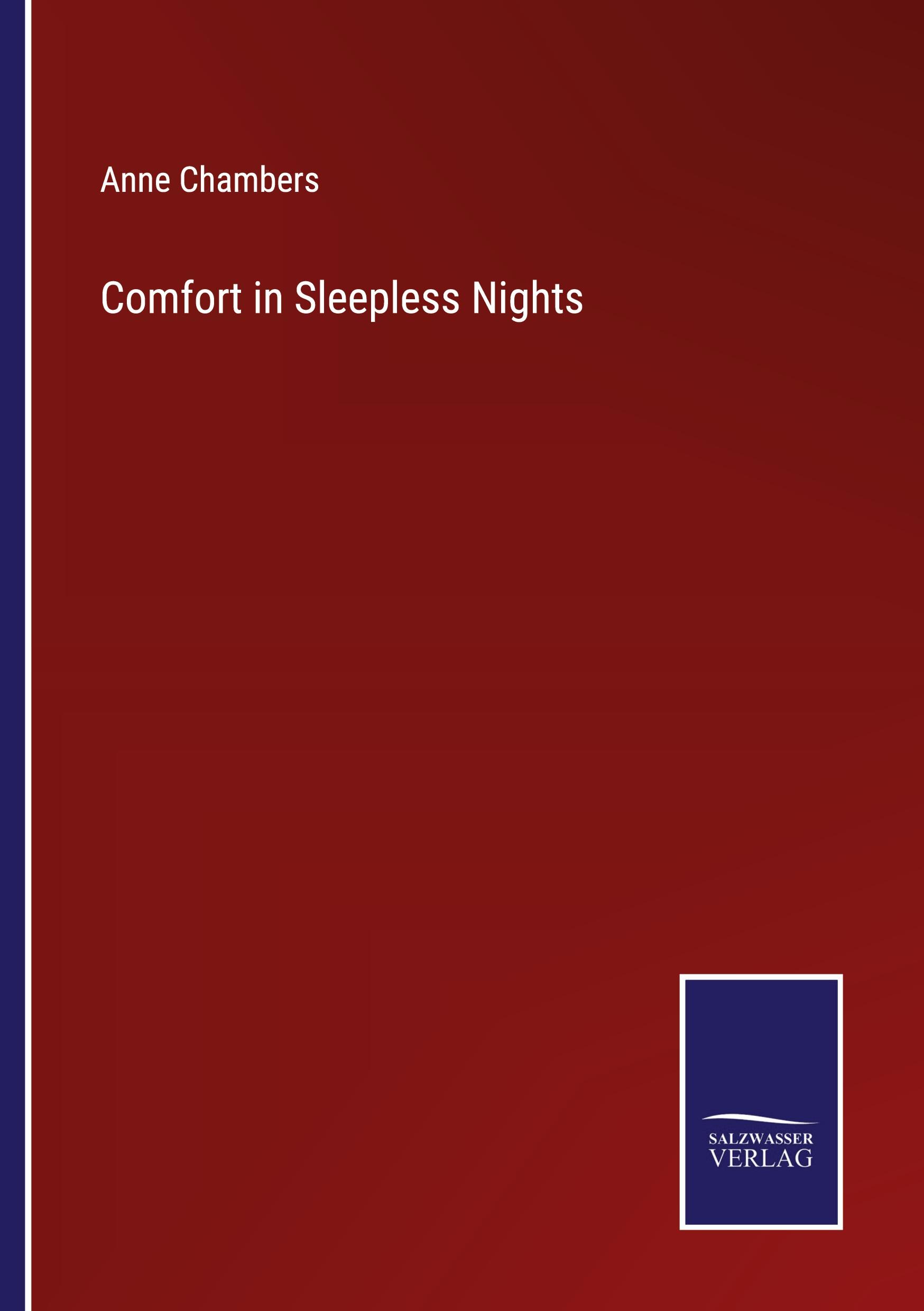 Vorderes Coverbild Comfort in Sleepless Nights