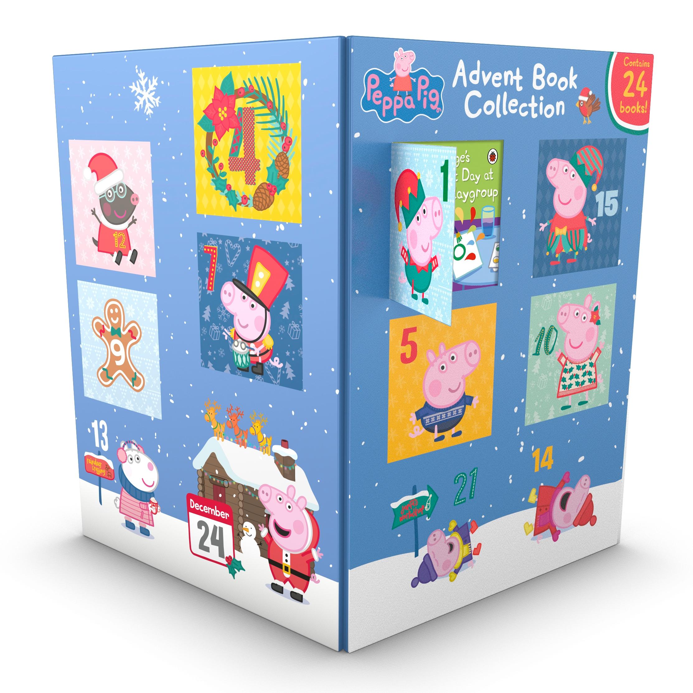 Vorderes Coverbild Peppa Pig: 2023 Advent Book Collection
