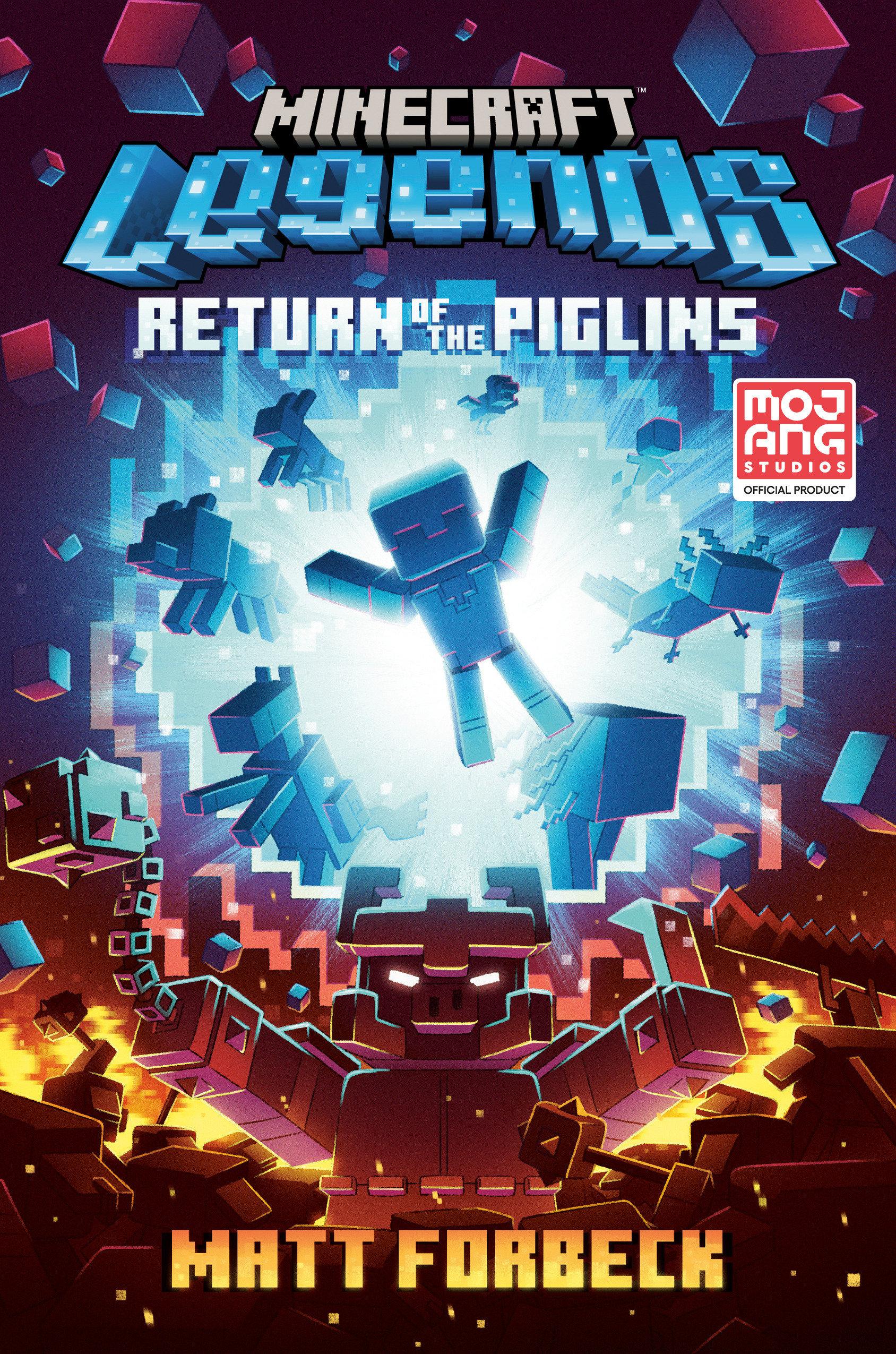 Vorderes Coverbild Minecraft Legends: Return of the Piglins