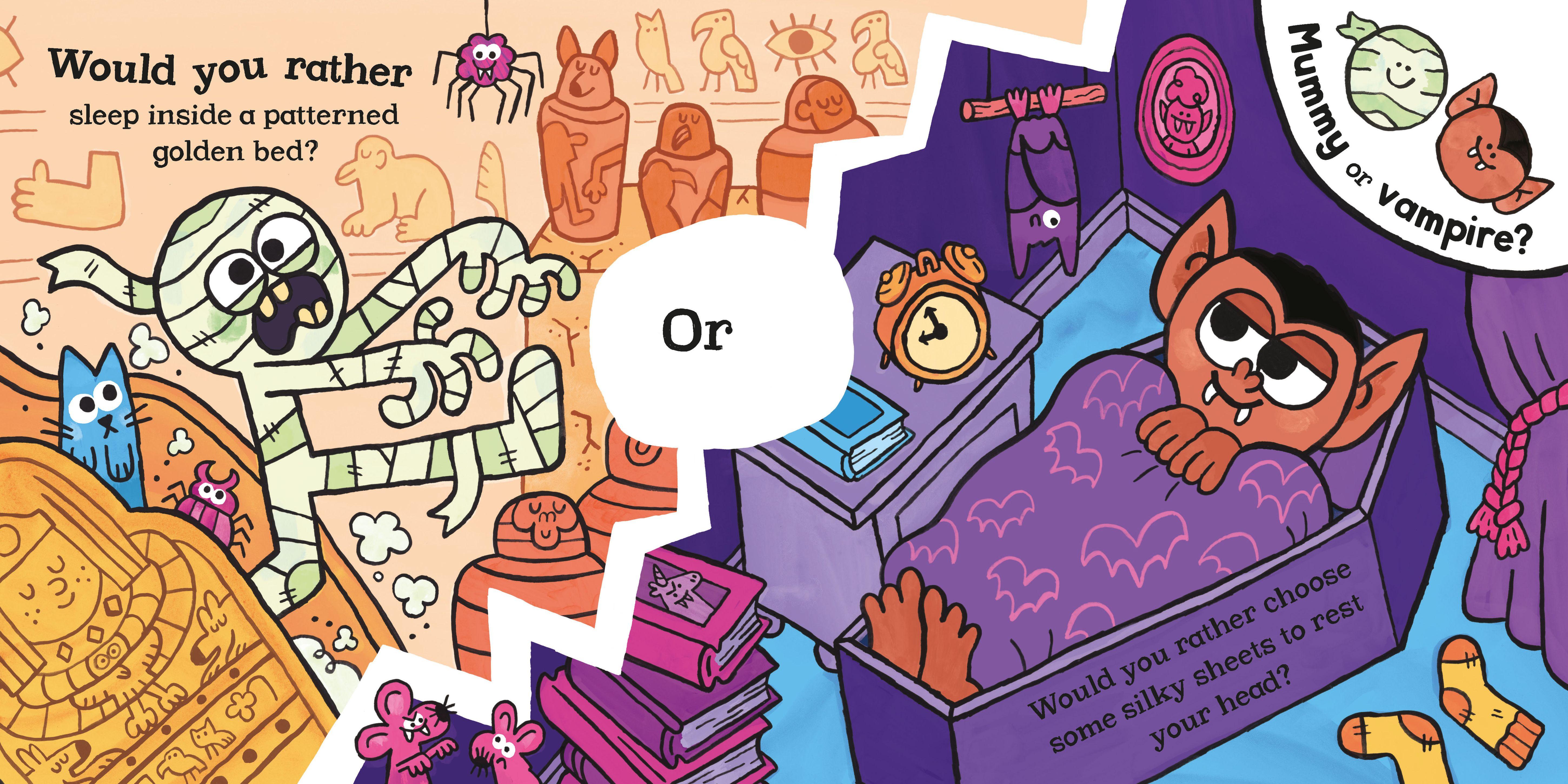 Beispielinhalt (Bild) Would You Rather? Halloween