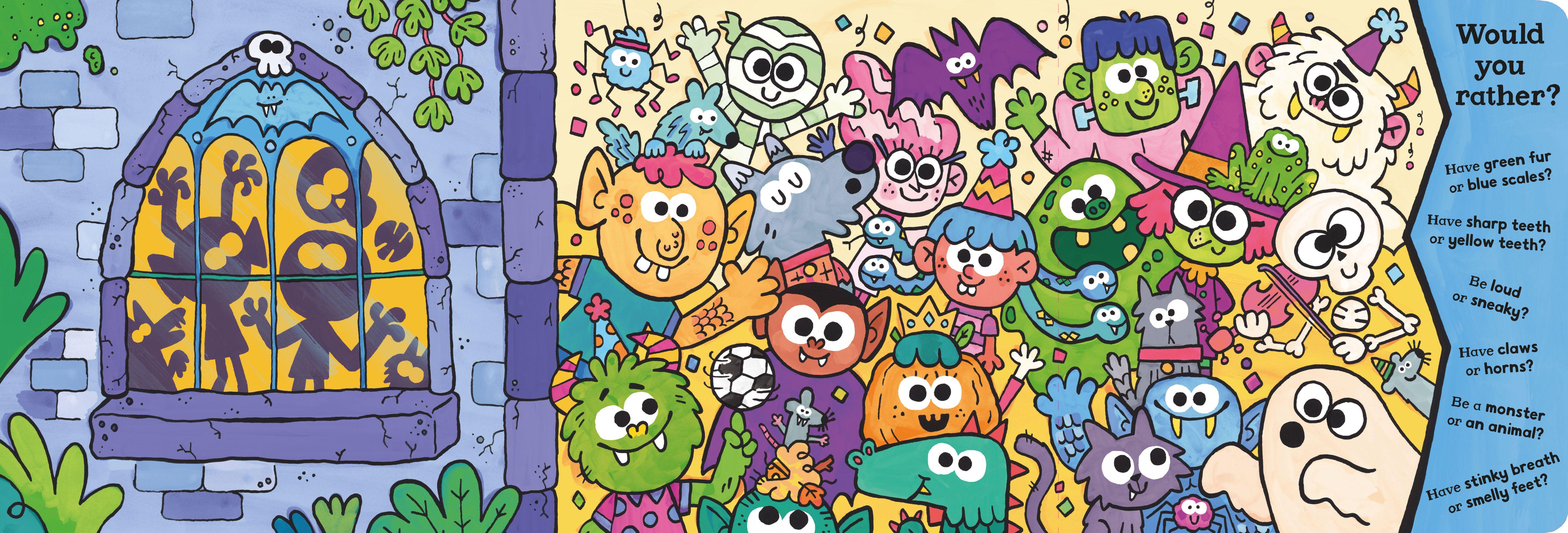 Beispielinhalt (Bild) Would You Rather? Halloween