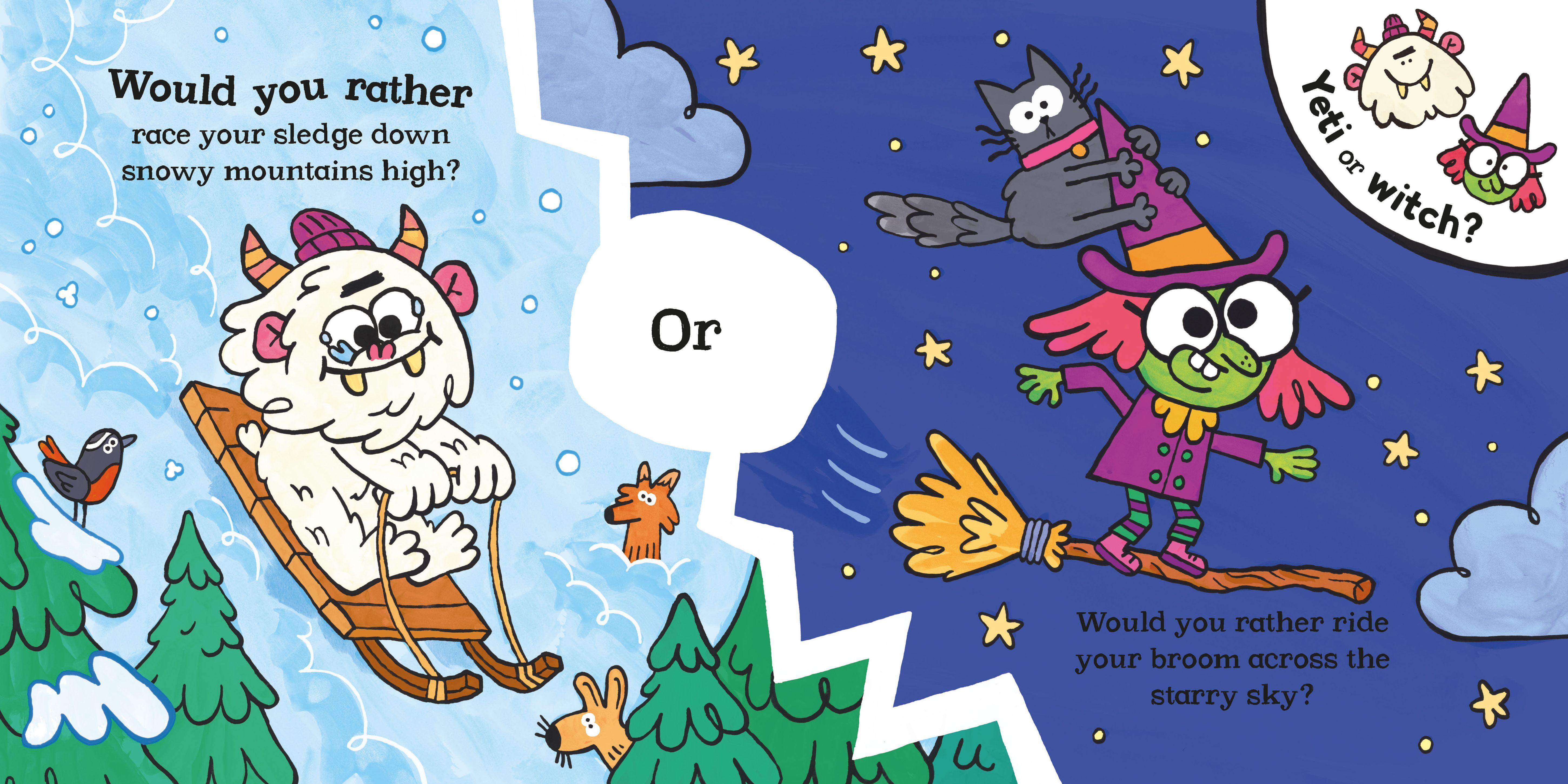 Beispielinhalt (Bild) Would You Rather? Halloween