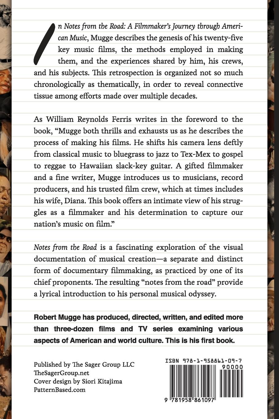 Rückseitencover Notes from the Road