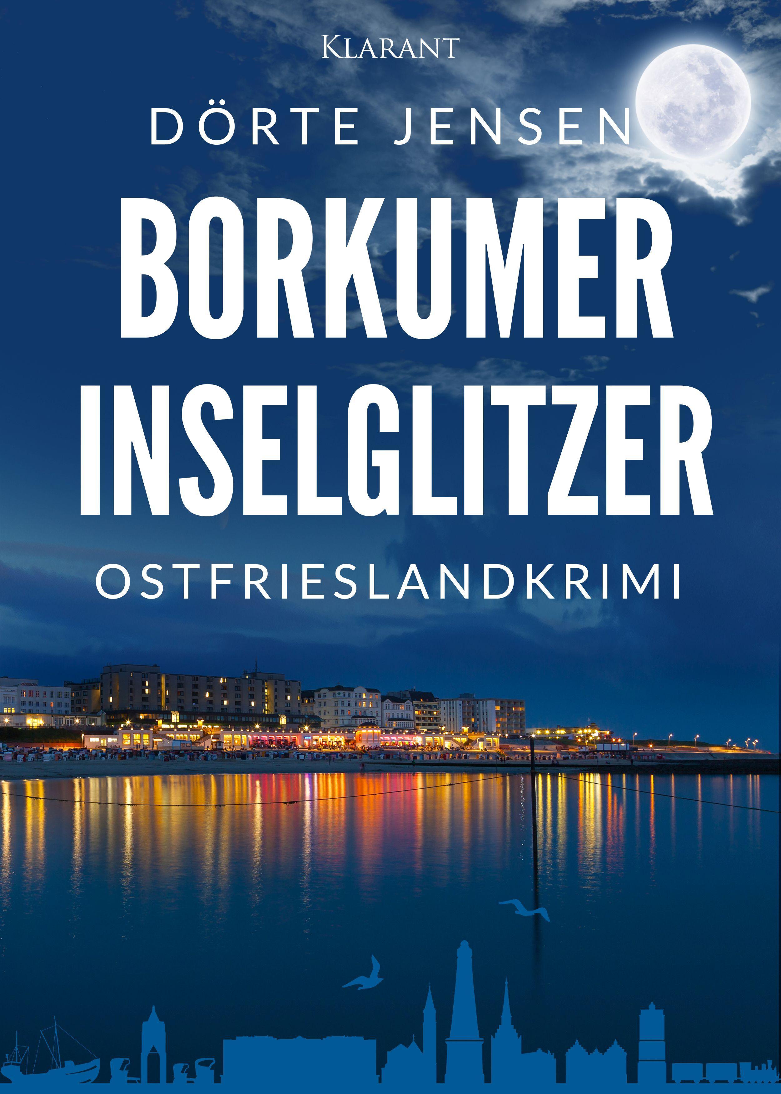 Vorderes Coverbild Borkumer Inselglitzer. Ostfrieslandkrimi