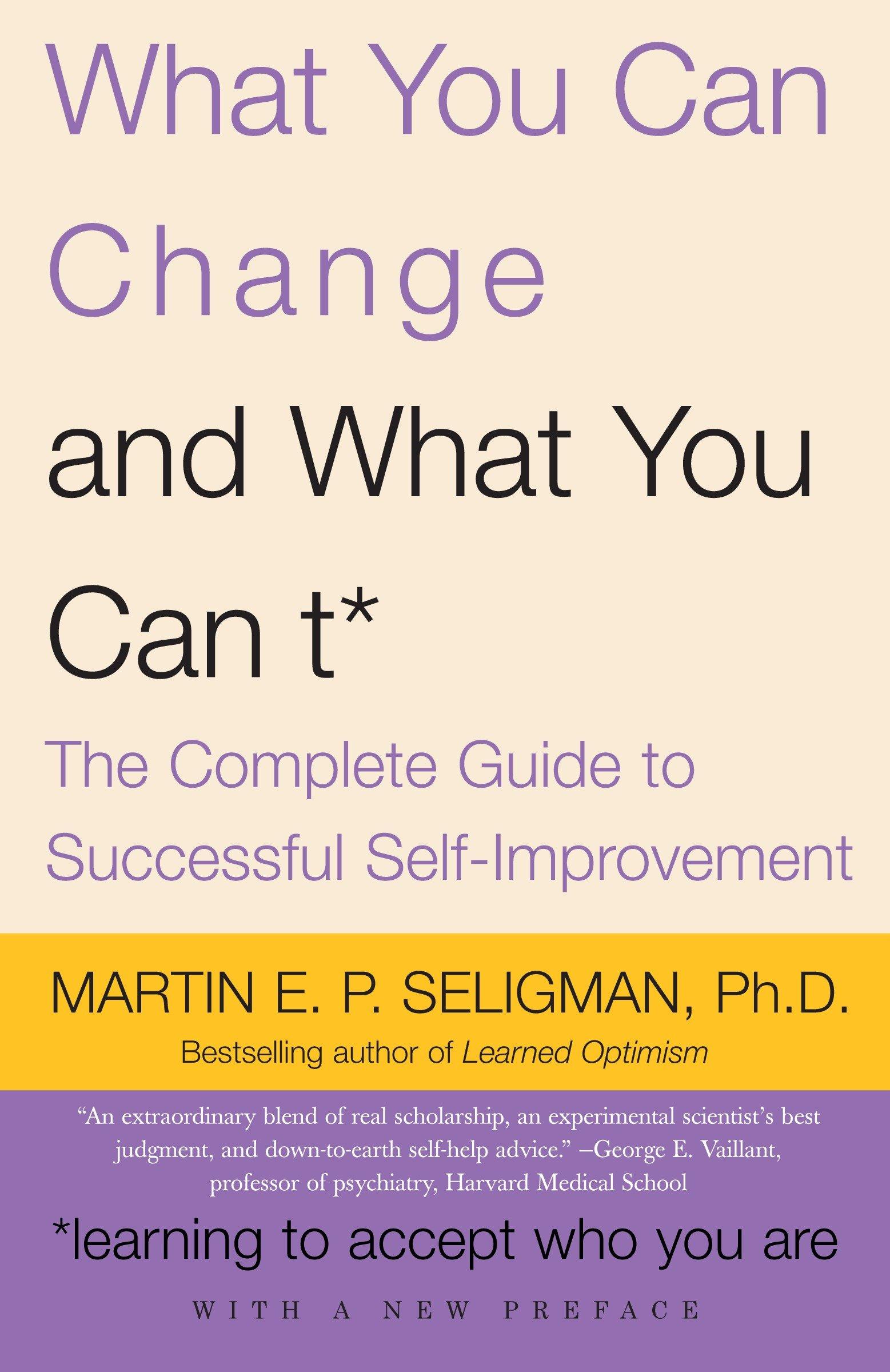 Vorderes Coverbild What You Can Change and What You Can't