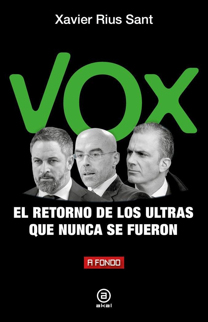Vorderes Coverbild Vox, el retorno de los ultras que nunca se fueron