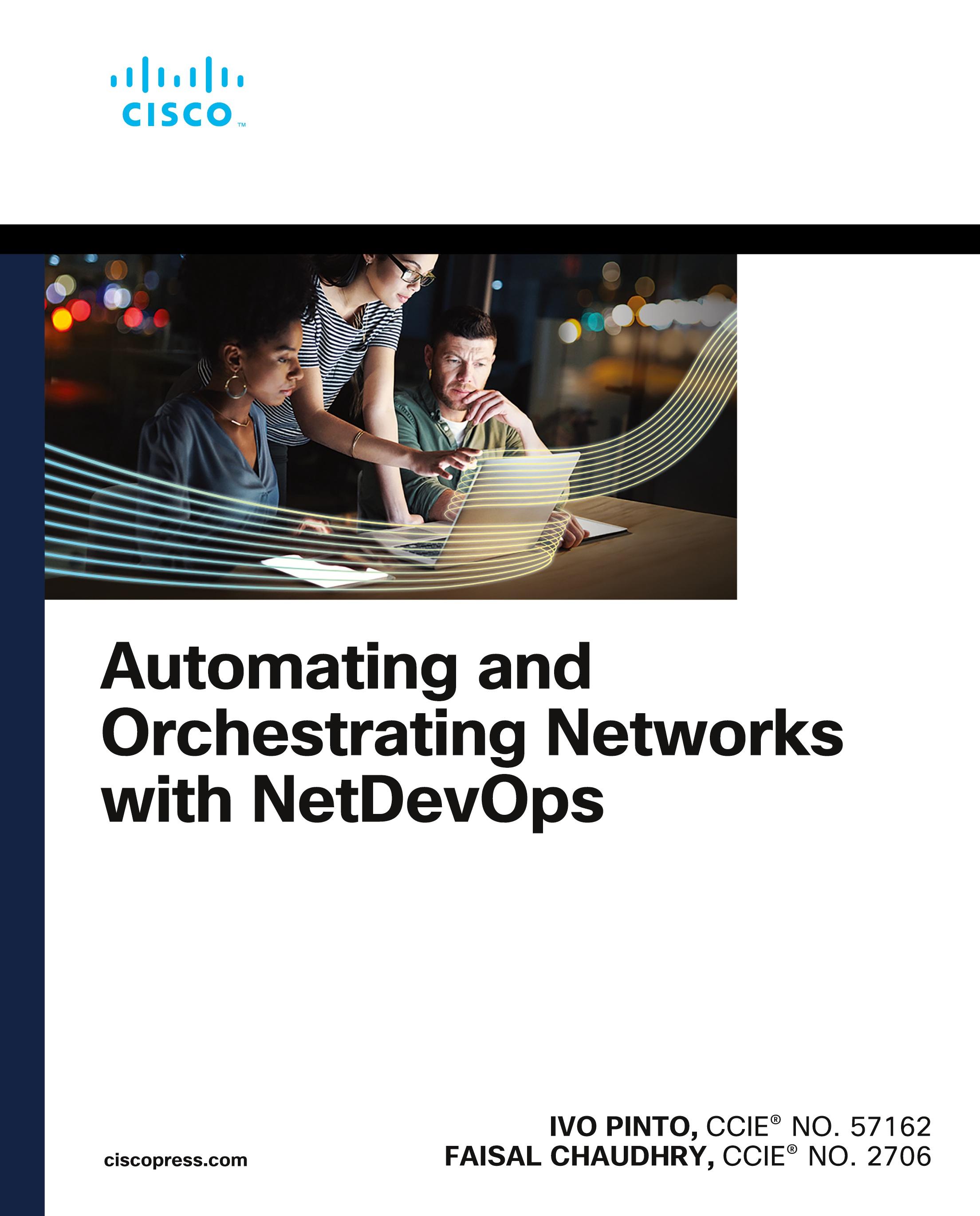 Vorderes Coverbild Automating and Orchestrating Networks with NetDevOps