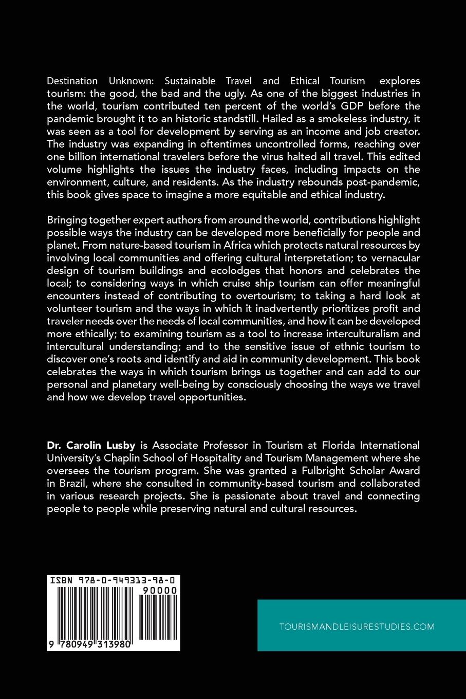 Rückseitencover Destination Unknown