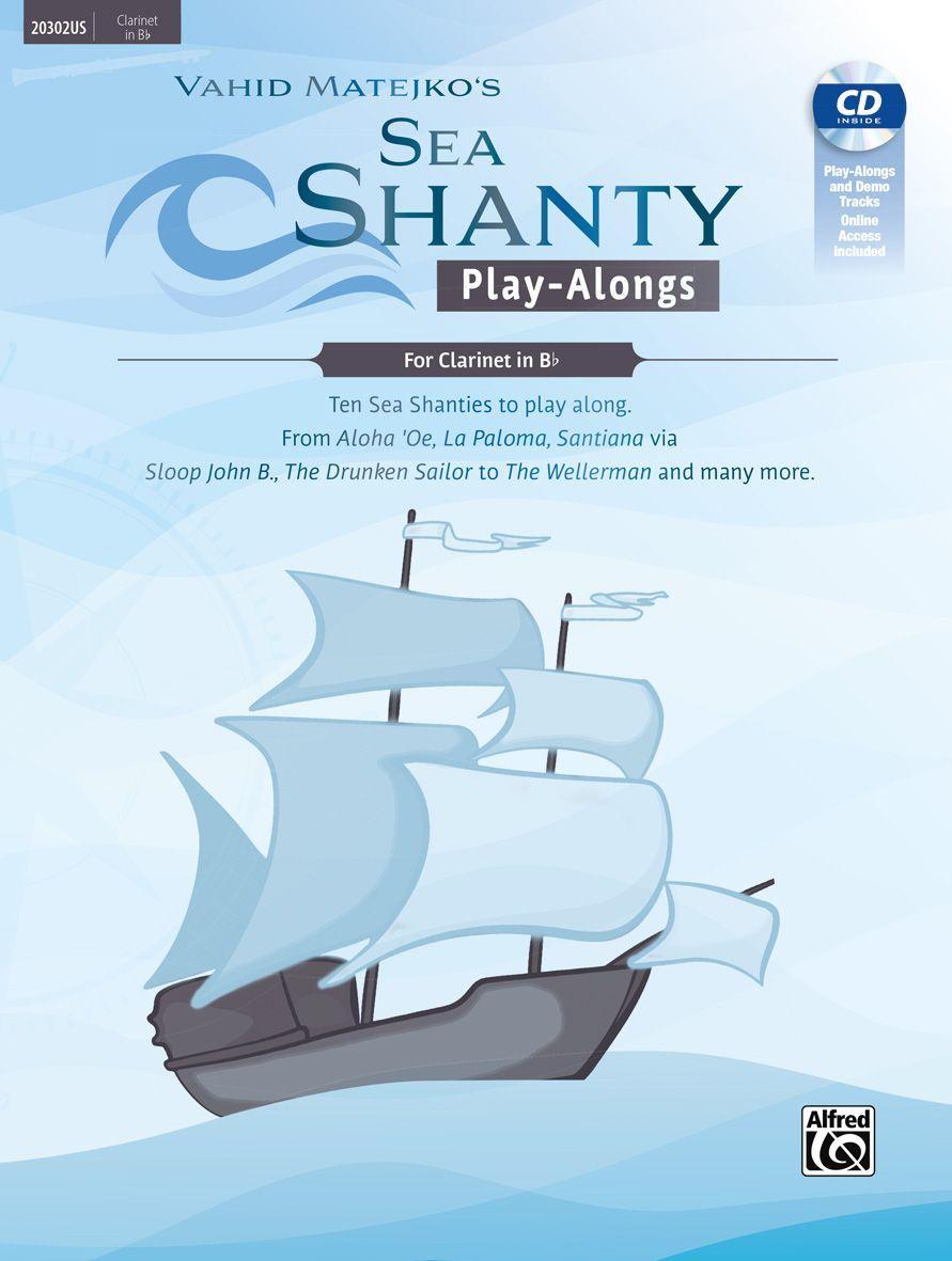 Vorderes Coverbild Sea Shanty Play-Alongs for Clarinet in Bb