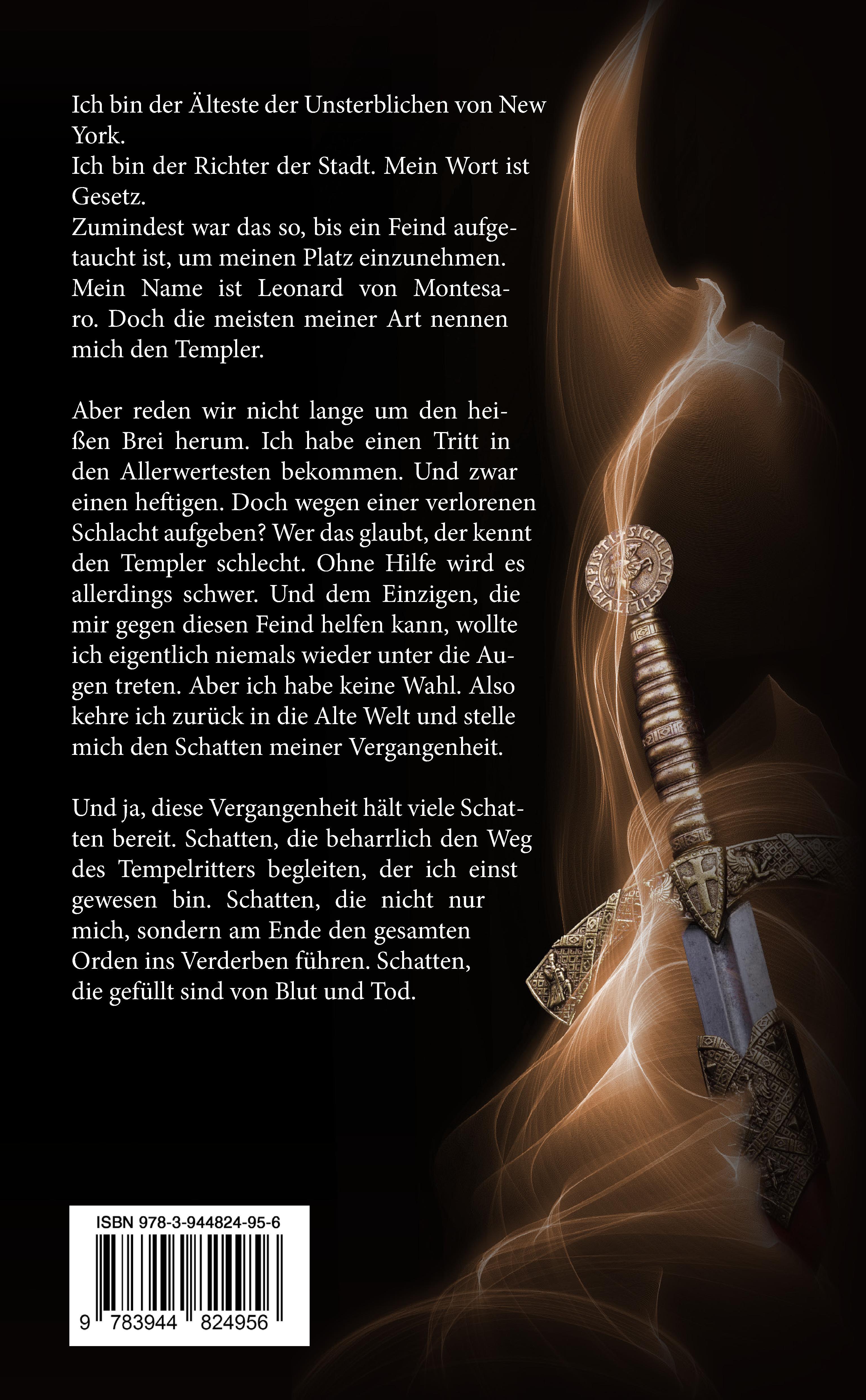 Rückseitencover Schatten der Vergangenheit