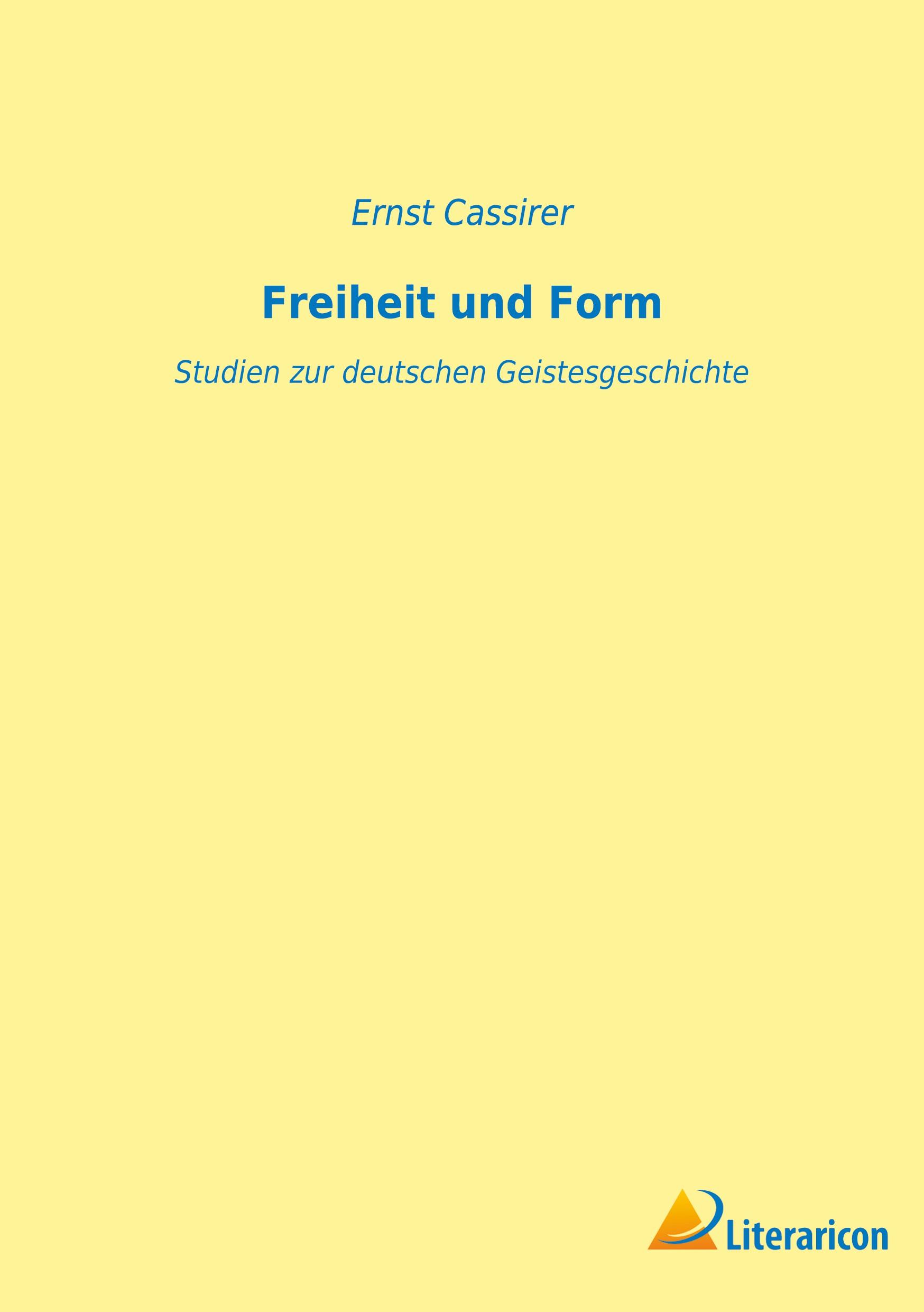Vorderes Coverbild Freiheit und Form