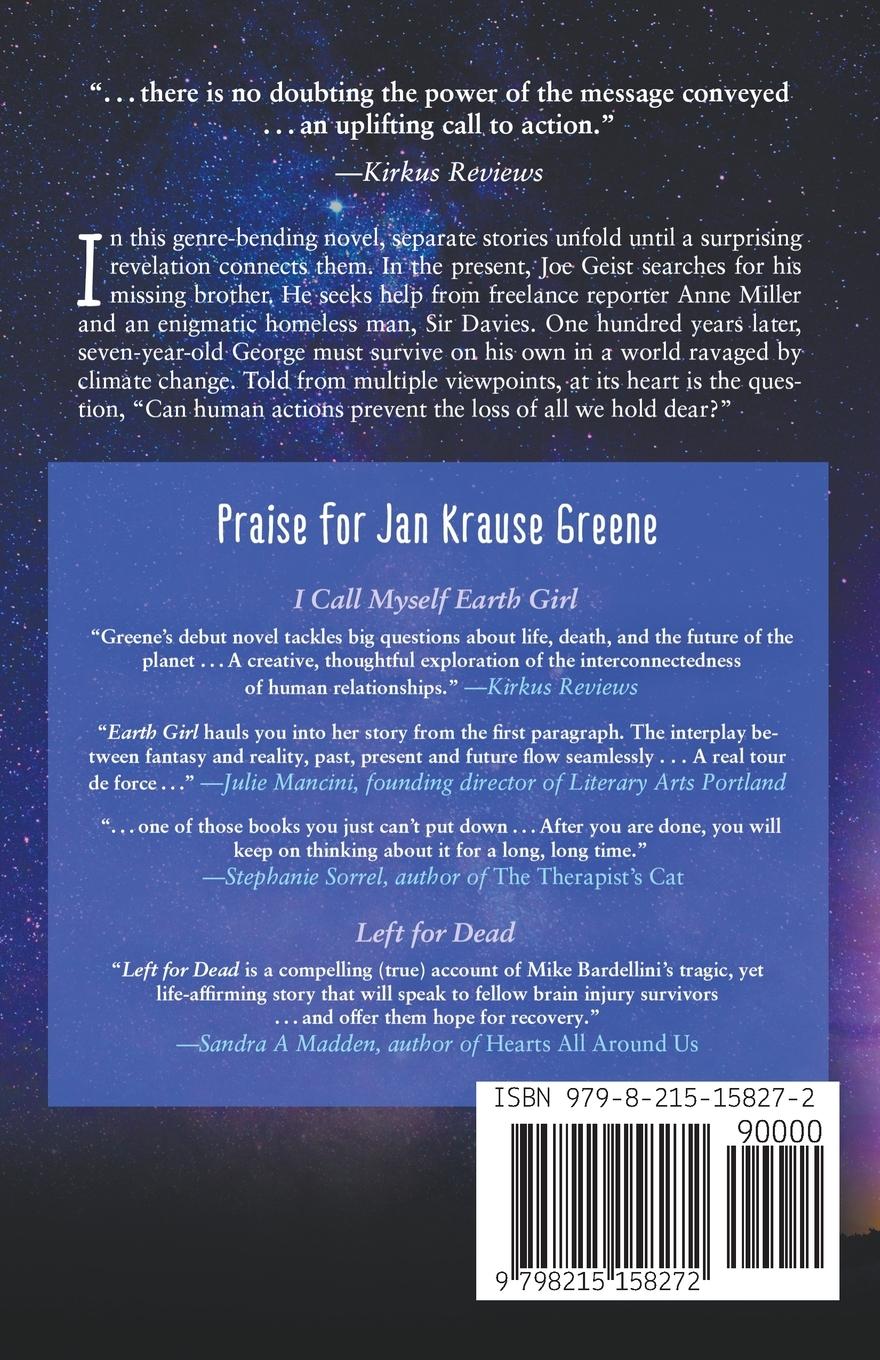 Rückseitencover The Space Between Dark and Light