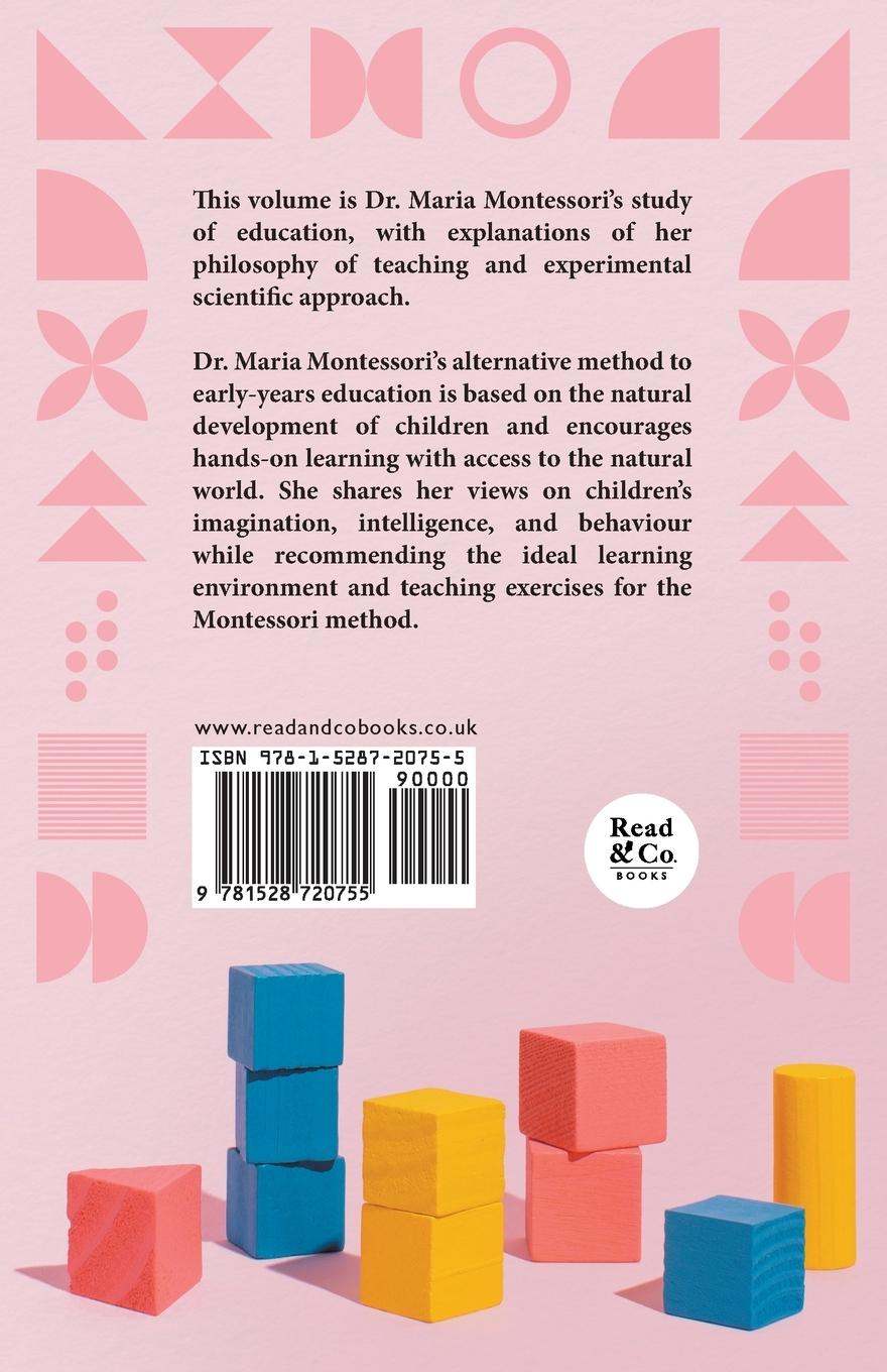 Rückseitencover Maria Montessori's Spontaneous Activity in Education