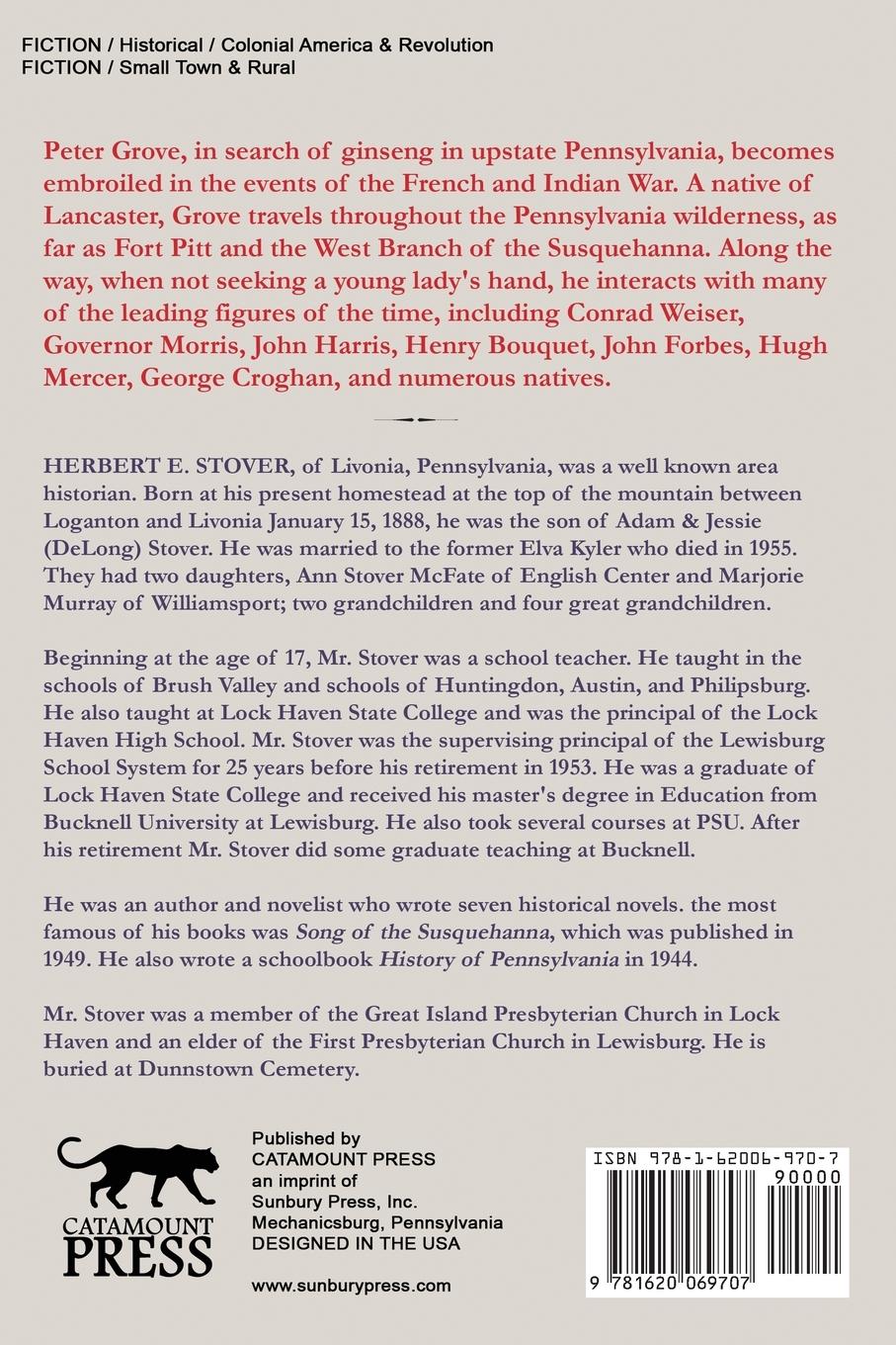 Rückseitencover Song of the Susquehanna