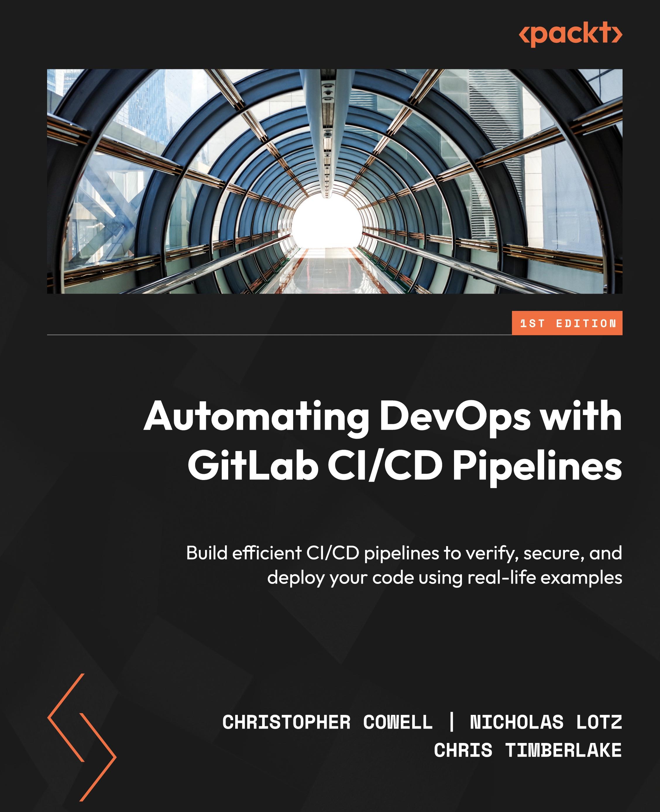 Vorderes Coverbild Automating DevOps with GitLab CI/CD Pipelines