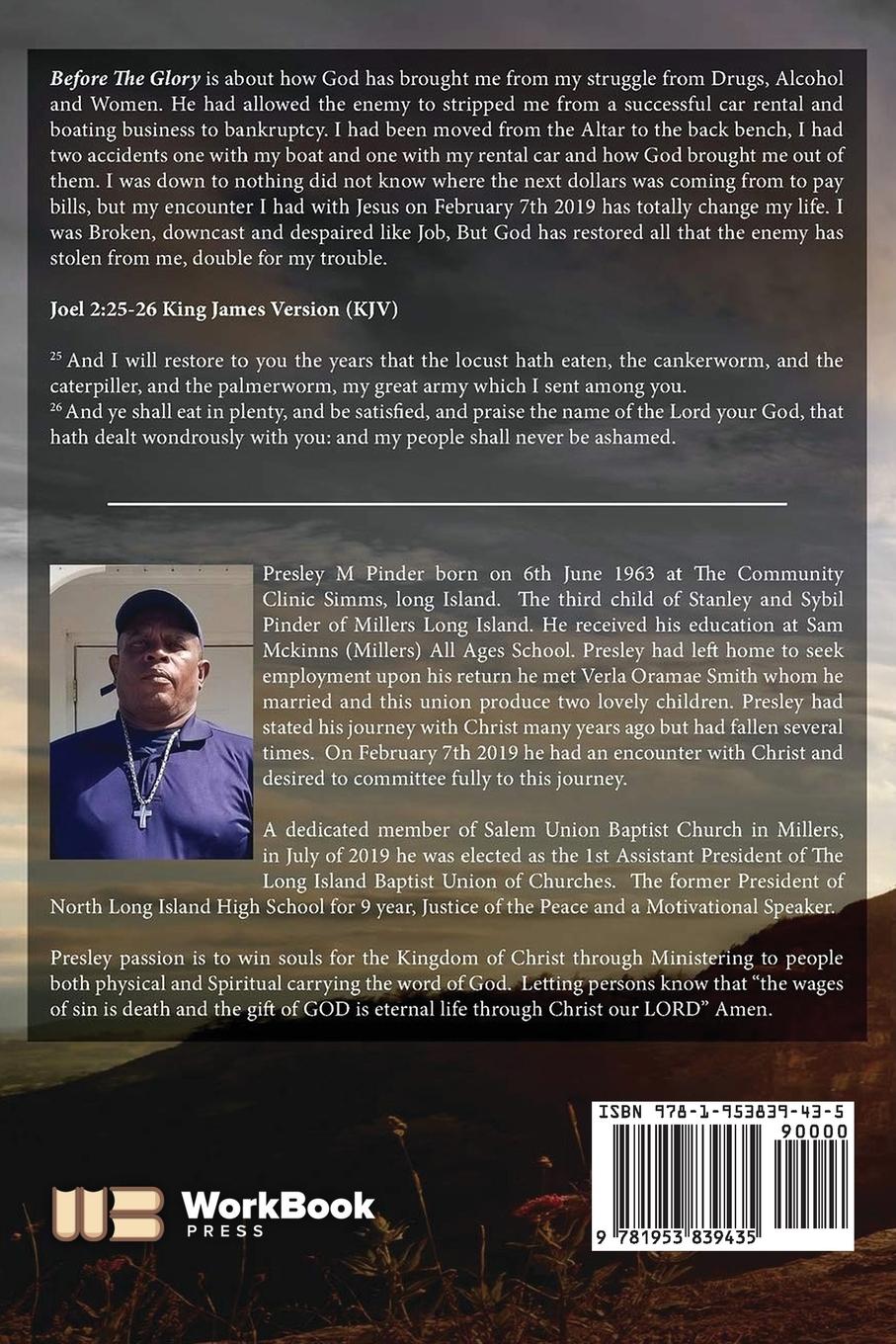 Rückseitencover Before the Glory