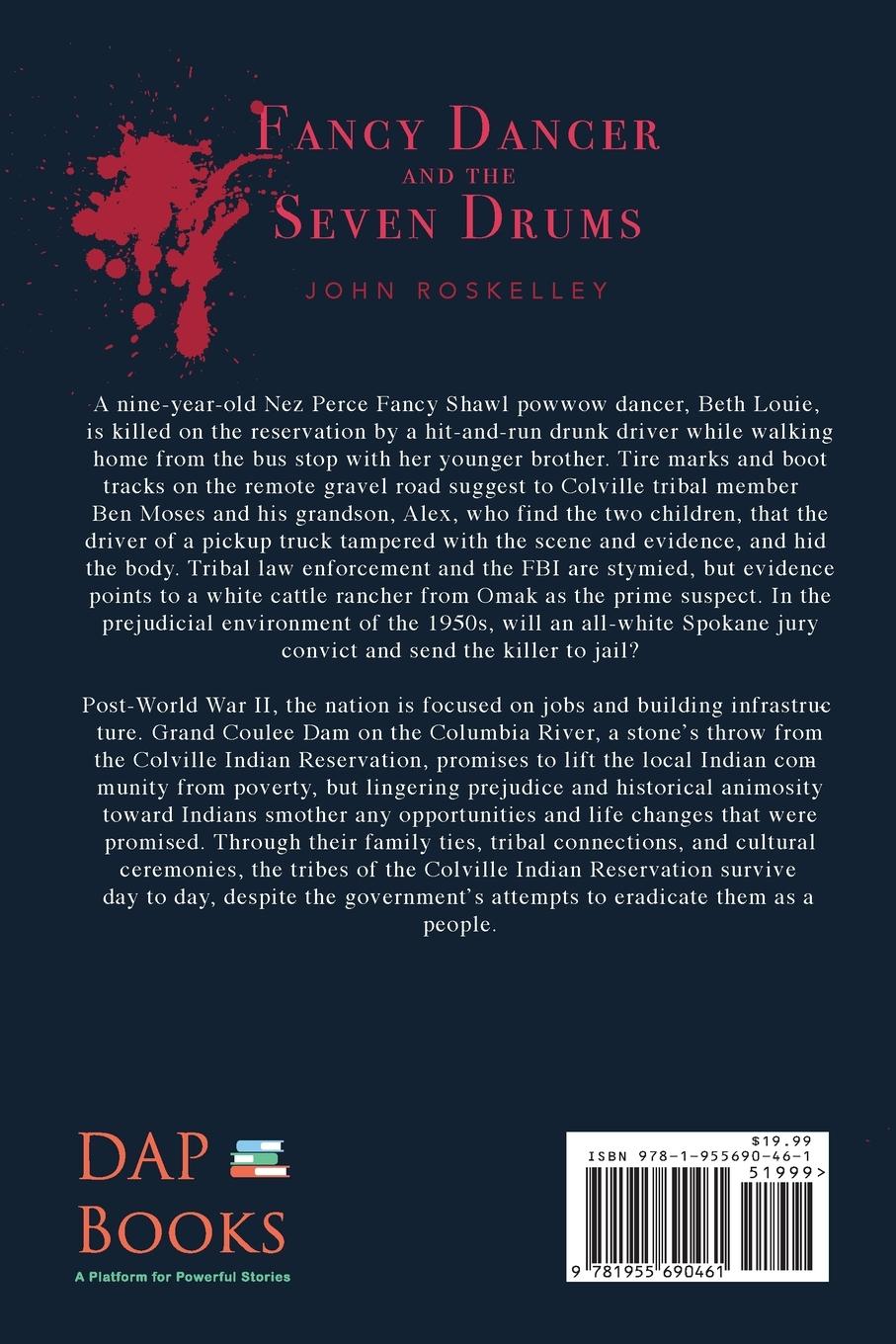 Rückseitencover Fancy Dancer and the Seven Drums