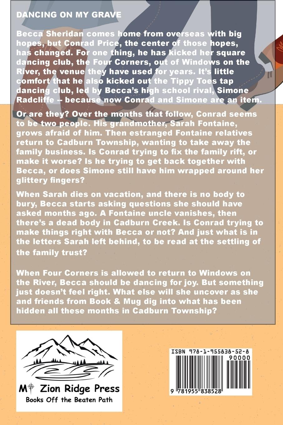 Rückseitencover Dancing on My Grave. Book & Mug Mysteries #2