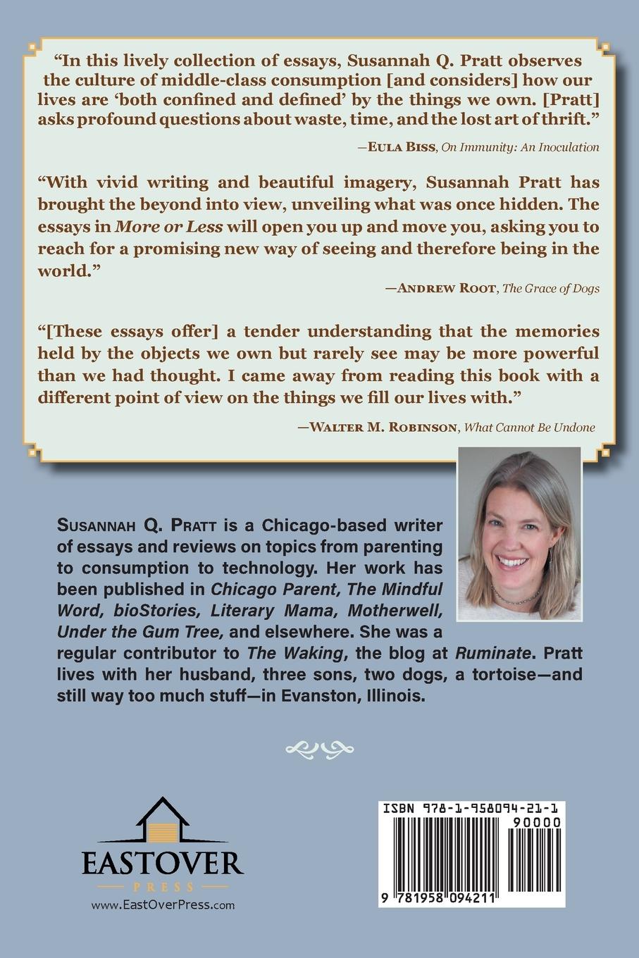 Rückseitencover More or Less