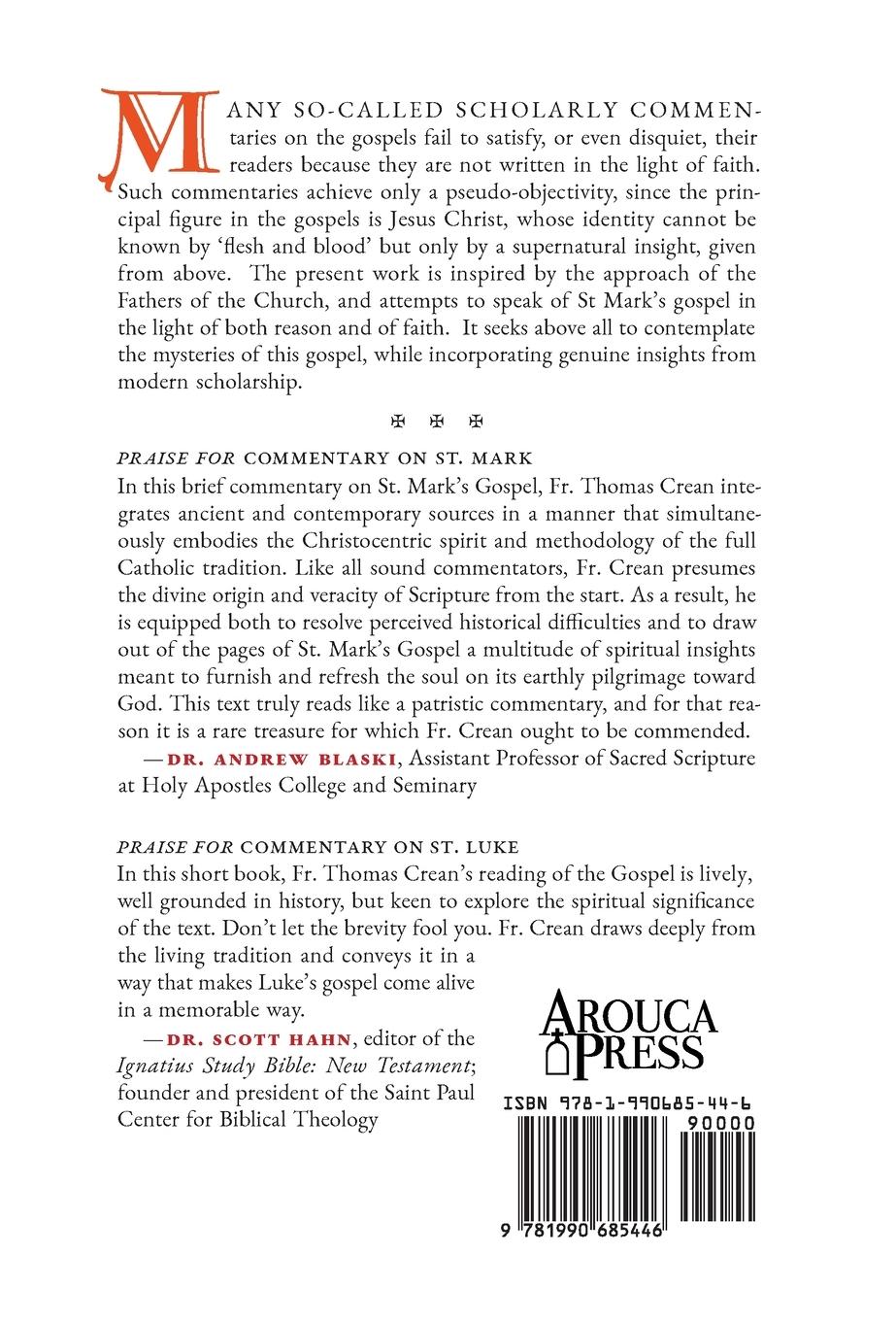 Rückseitencover St. Mark's Gospel