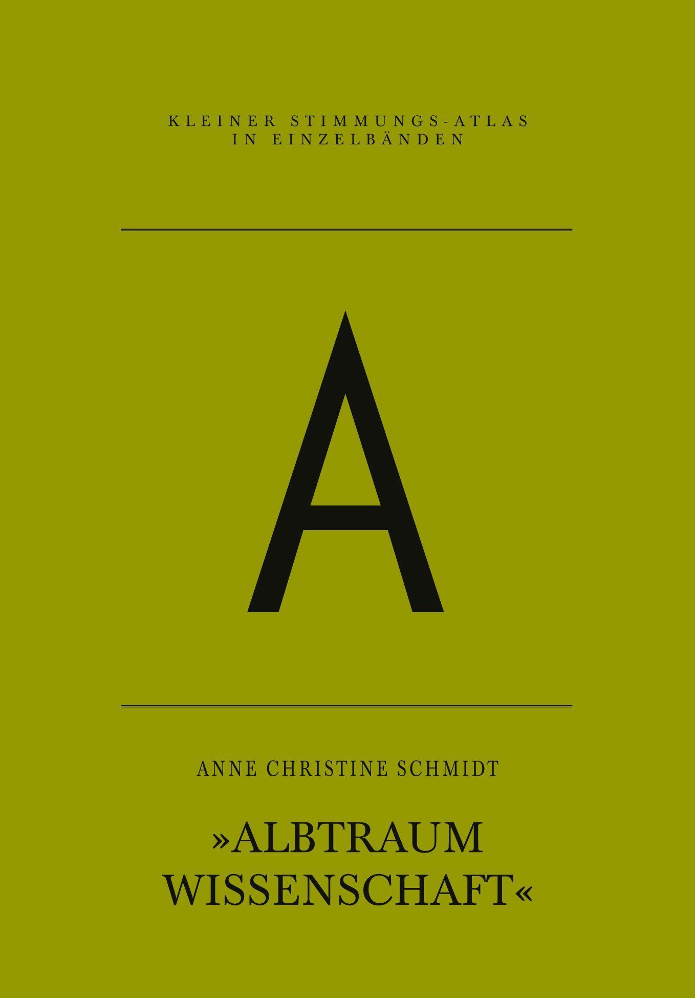 Vorderes Coverbild A - Albtraum Wissenschaft