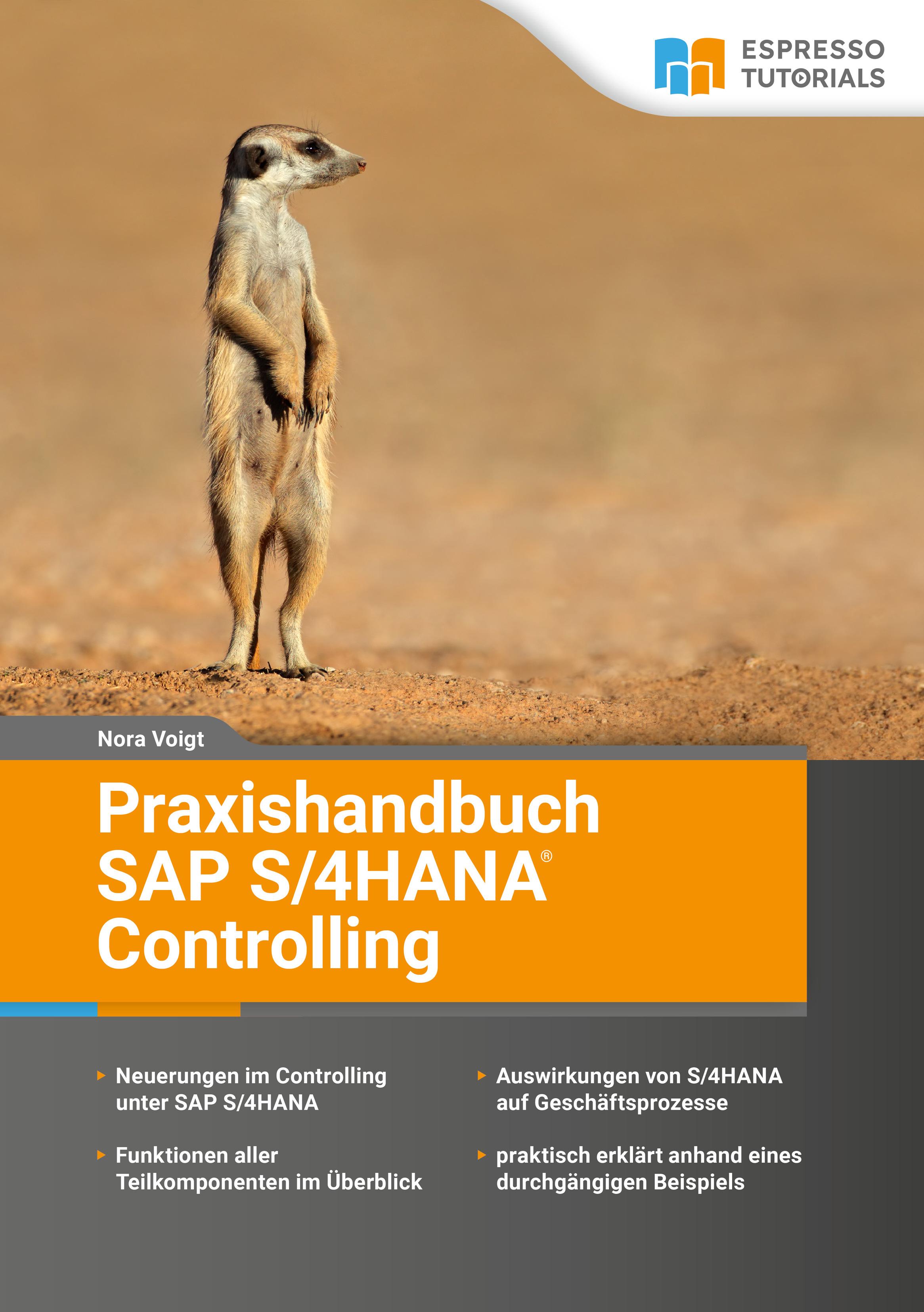 Vorderes Coverbild Praxishandbuch SAP S/4HANA Controlling