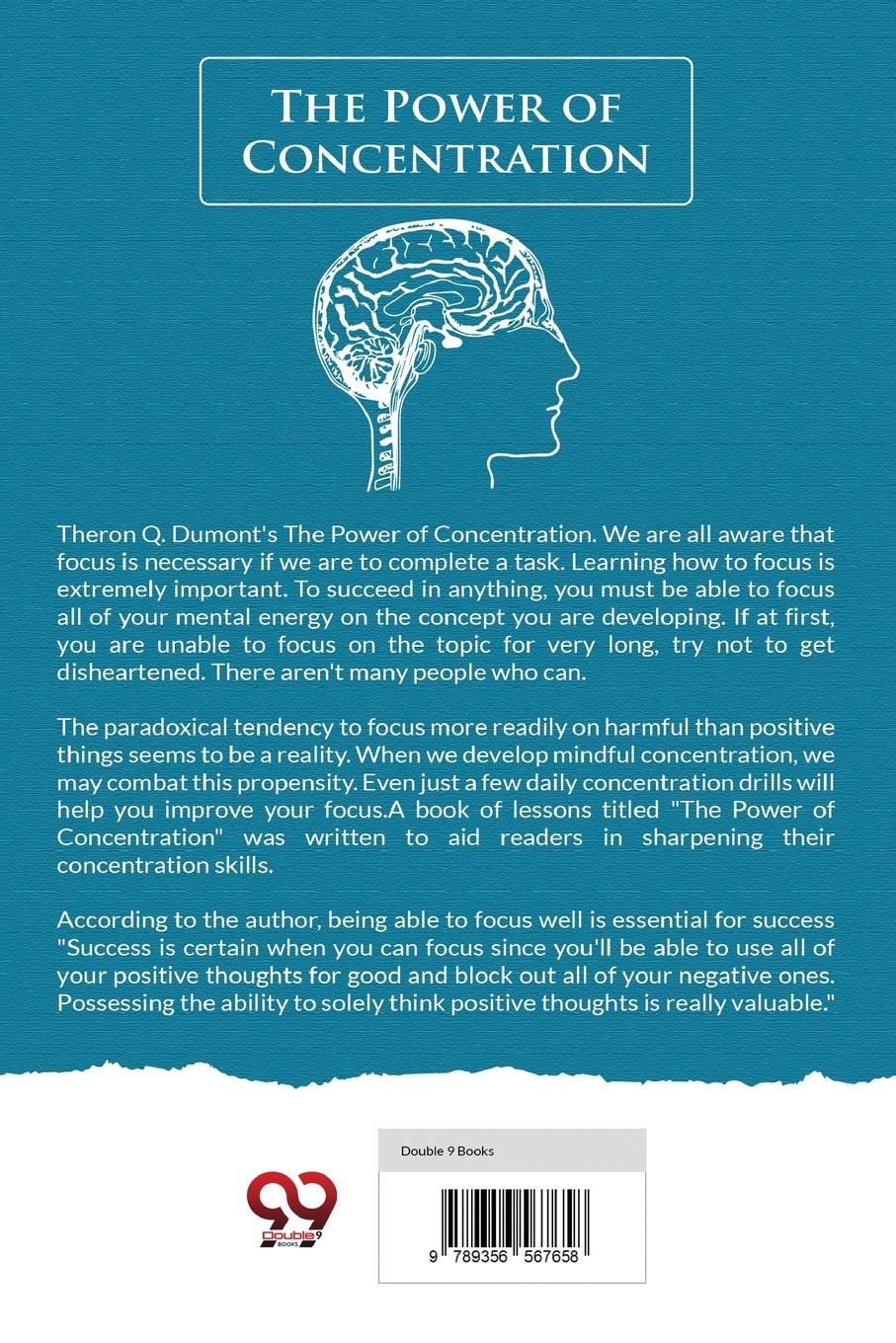Rückseitencover The Power of Concentration