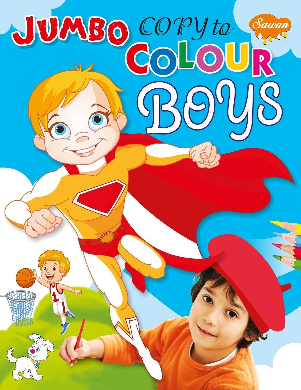 Vorderes Coverbild Jumbo Copy to Colour-Boys