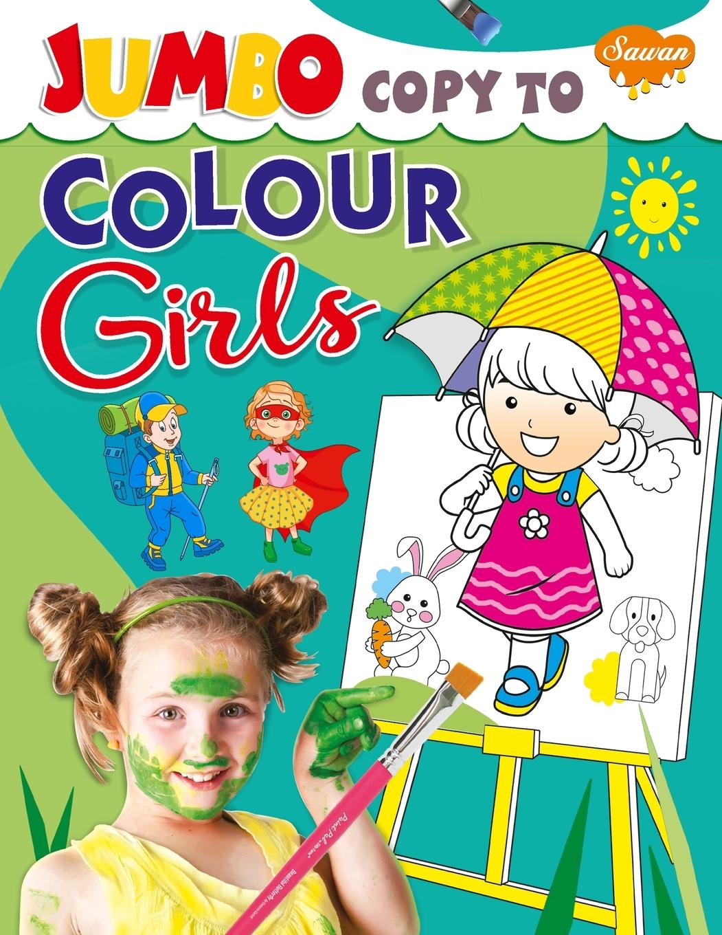 Vorderes Coverbild Jumbo Copy to Colour-Girls