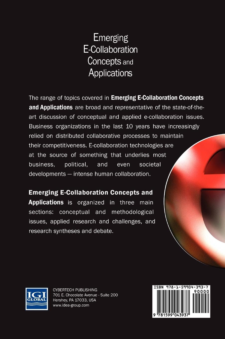Rückseitencover Emerging E-Collaboration Concepts and Applications