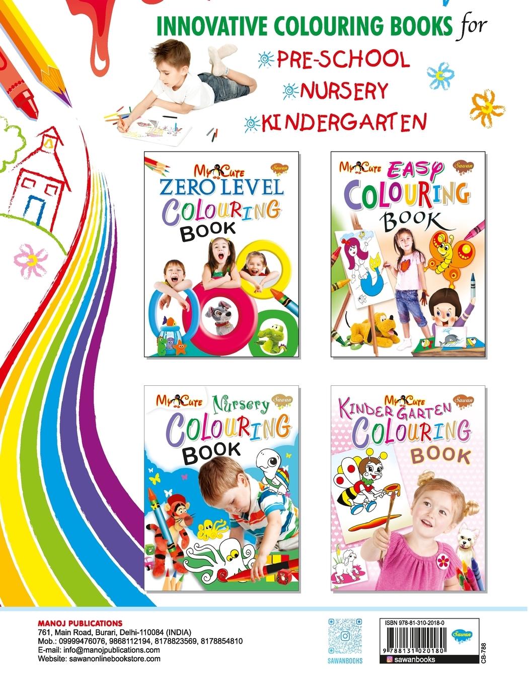 Rückseitencover My Cute Zero Level Colouring Book