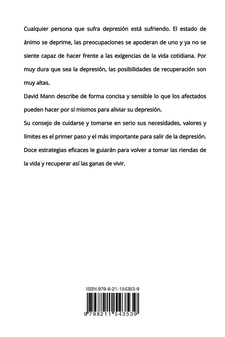 Rückseitencover Autoayuda para la depresión