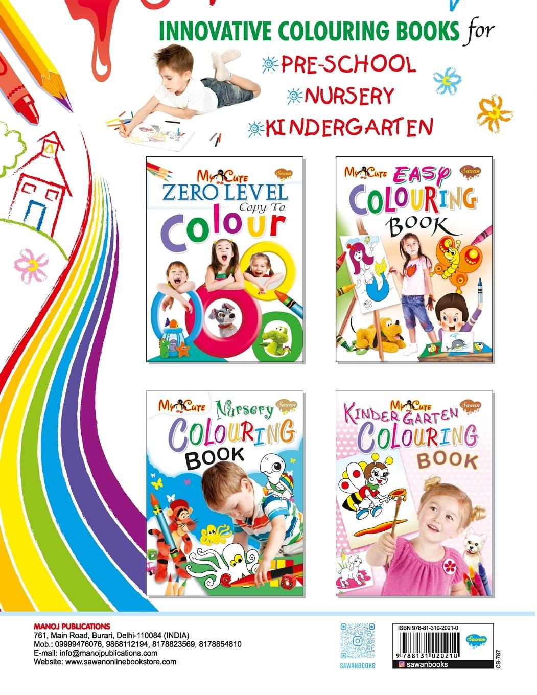 Rückseitencover My Cute Nursery Colouring Book
