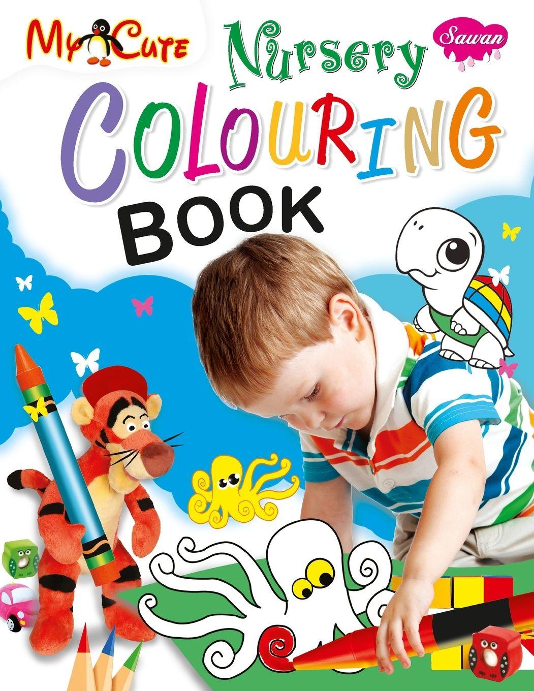 Vorderes Coverbild My Cute Nursery Colouring Book