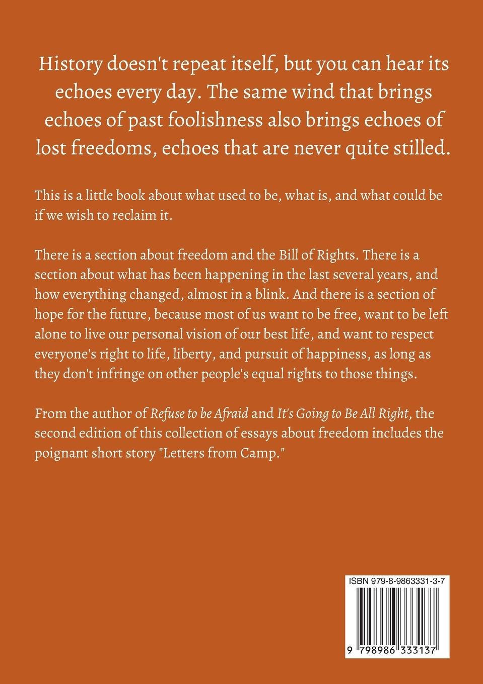 Rückseitencover Echoes of Freedom Past