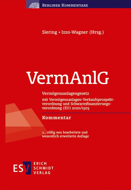 Vorderes Coverbild VermAnlG