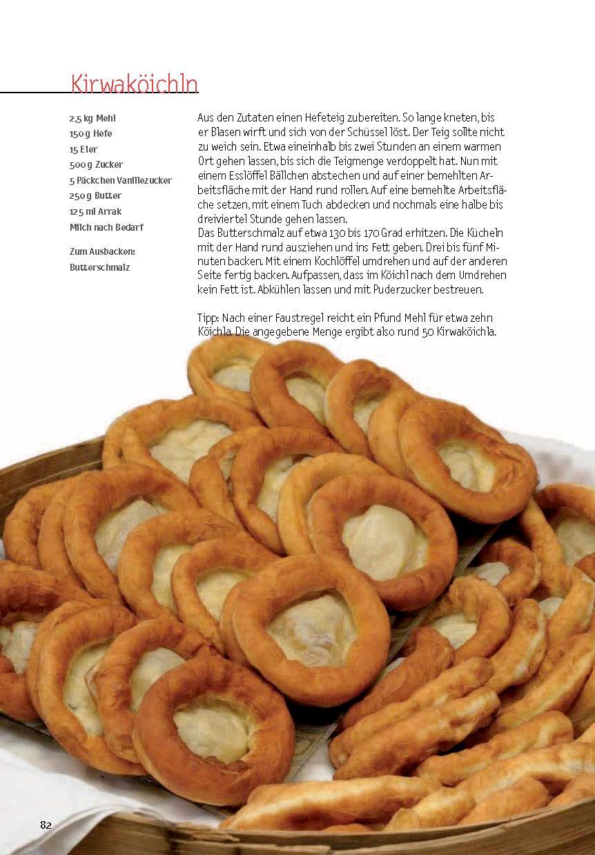 Beispielinhalt (Bild) Kouchn, Köichla, Kipfala