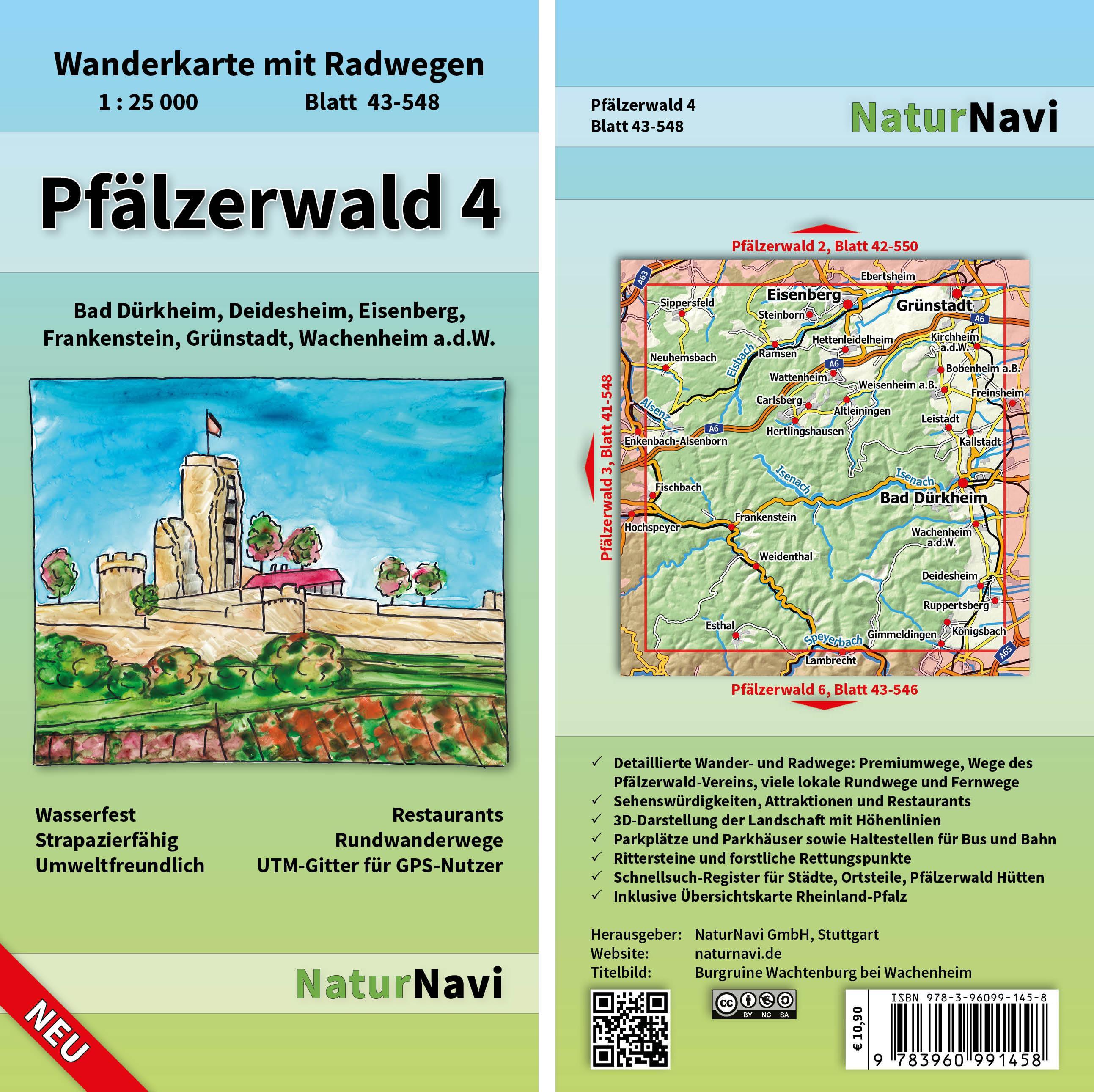 Vorderes Coverbild Pfälzerwald 4