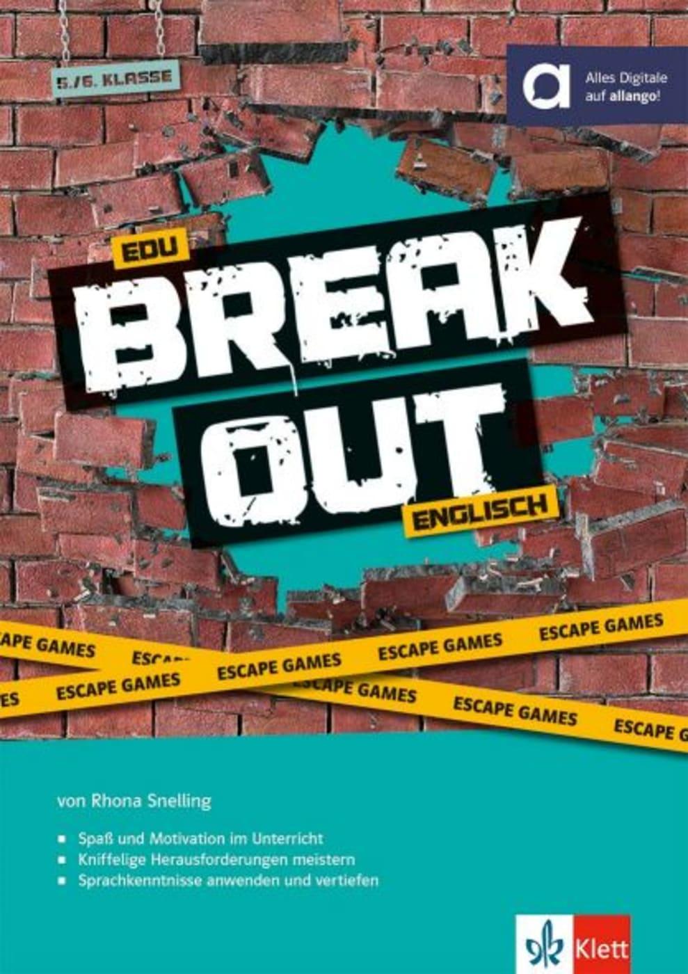 Vorderes Coverbild Edu Breakout Englisch