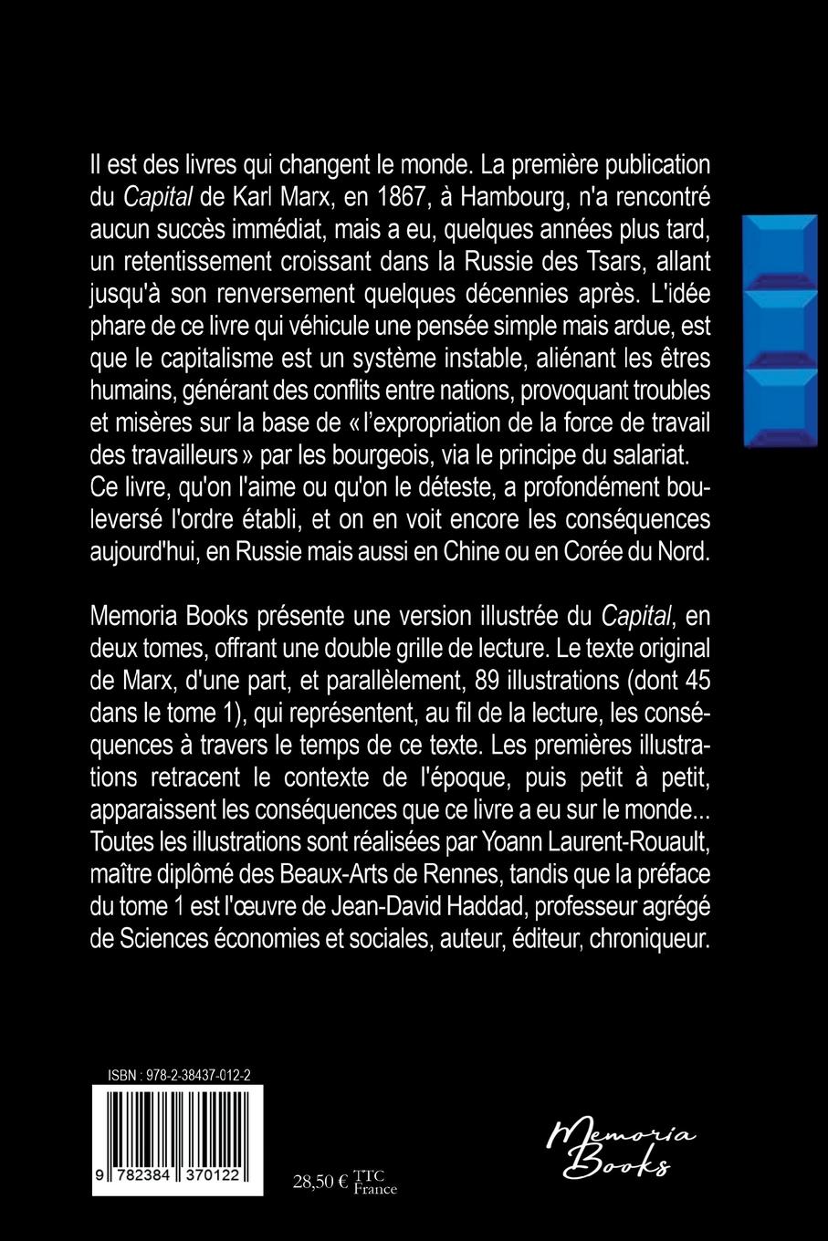Rückseitencover Le Capital - Livre illustré - tome 1