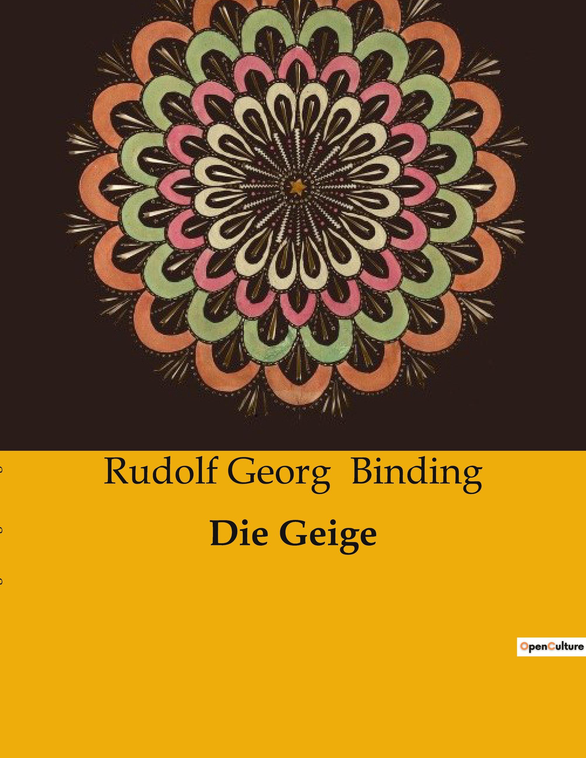 Vorderes Coverbild Die Geige