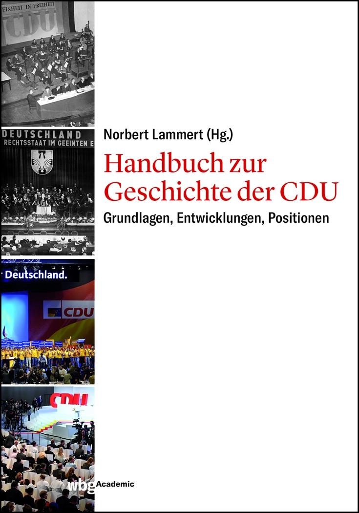 Vorderes Coverbild Handbuch zur Geschichte der CDU
