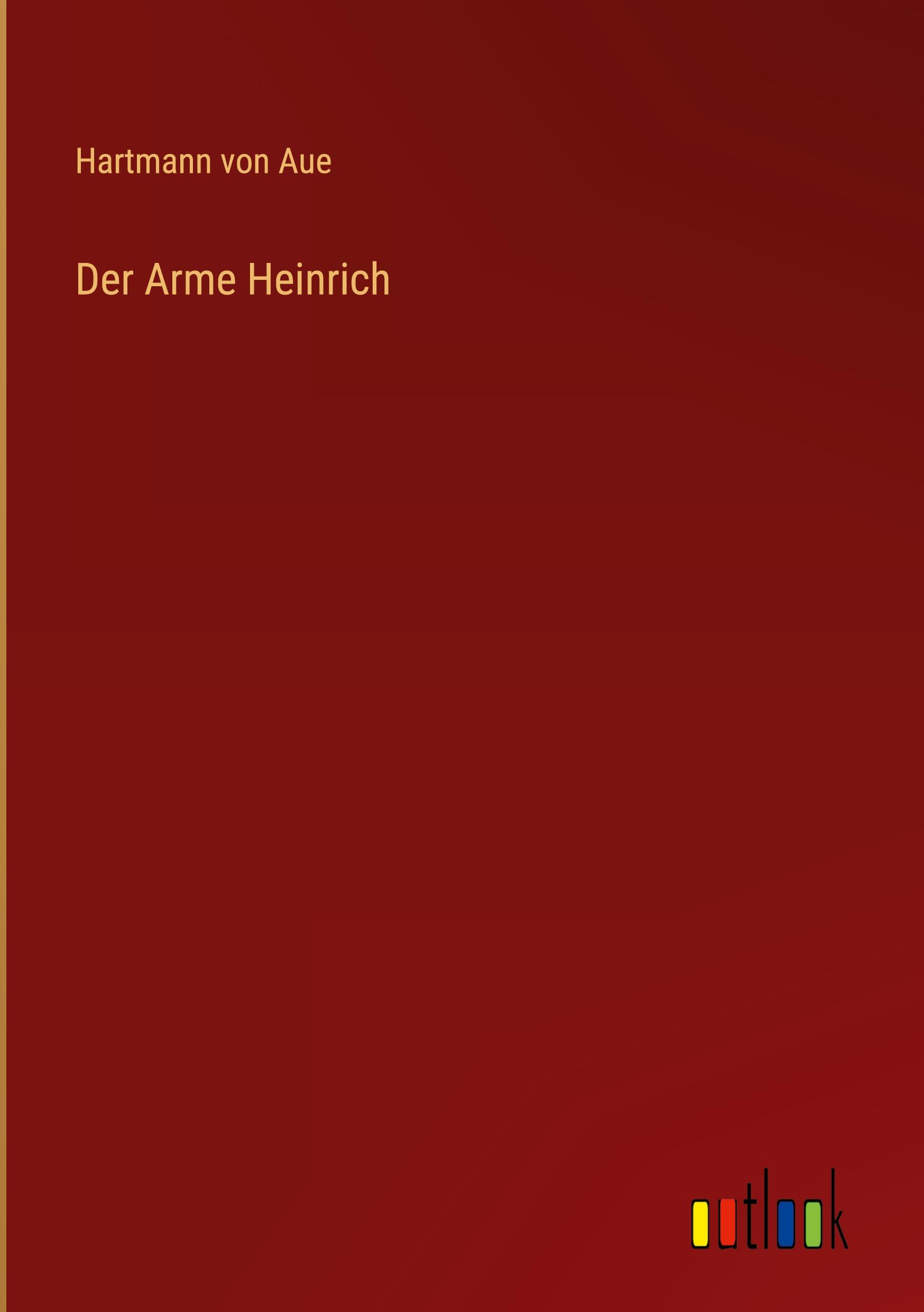 Vorderes Coverbild Der Arme Heinrich