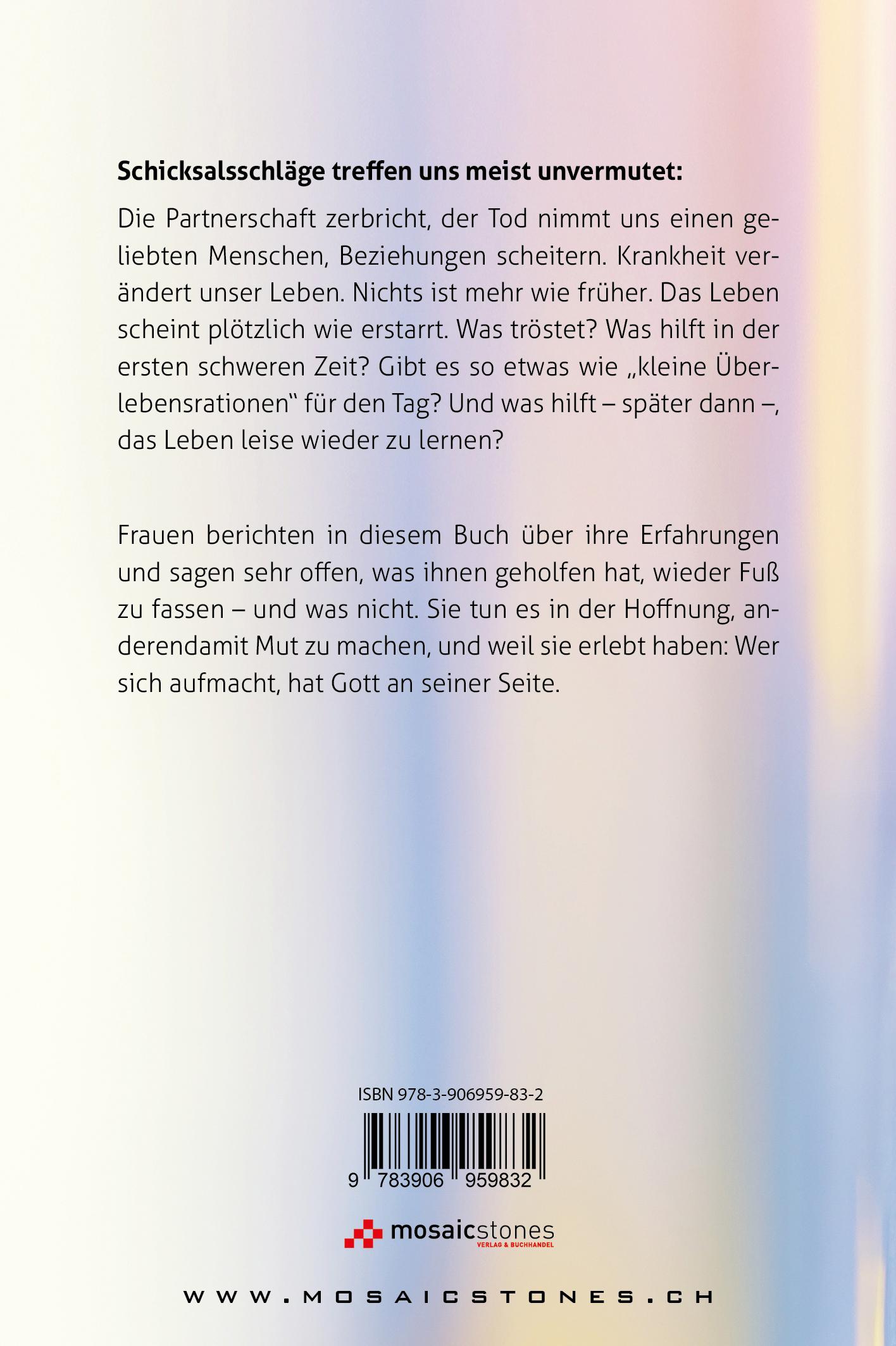 Rückseitencover Das Leben leise wieder lernen