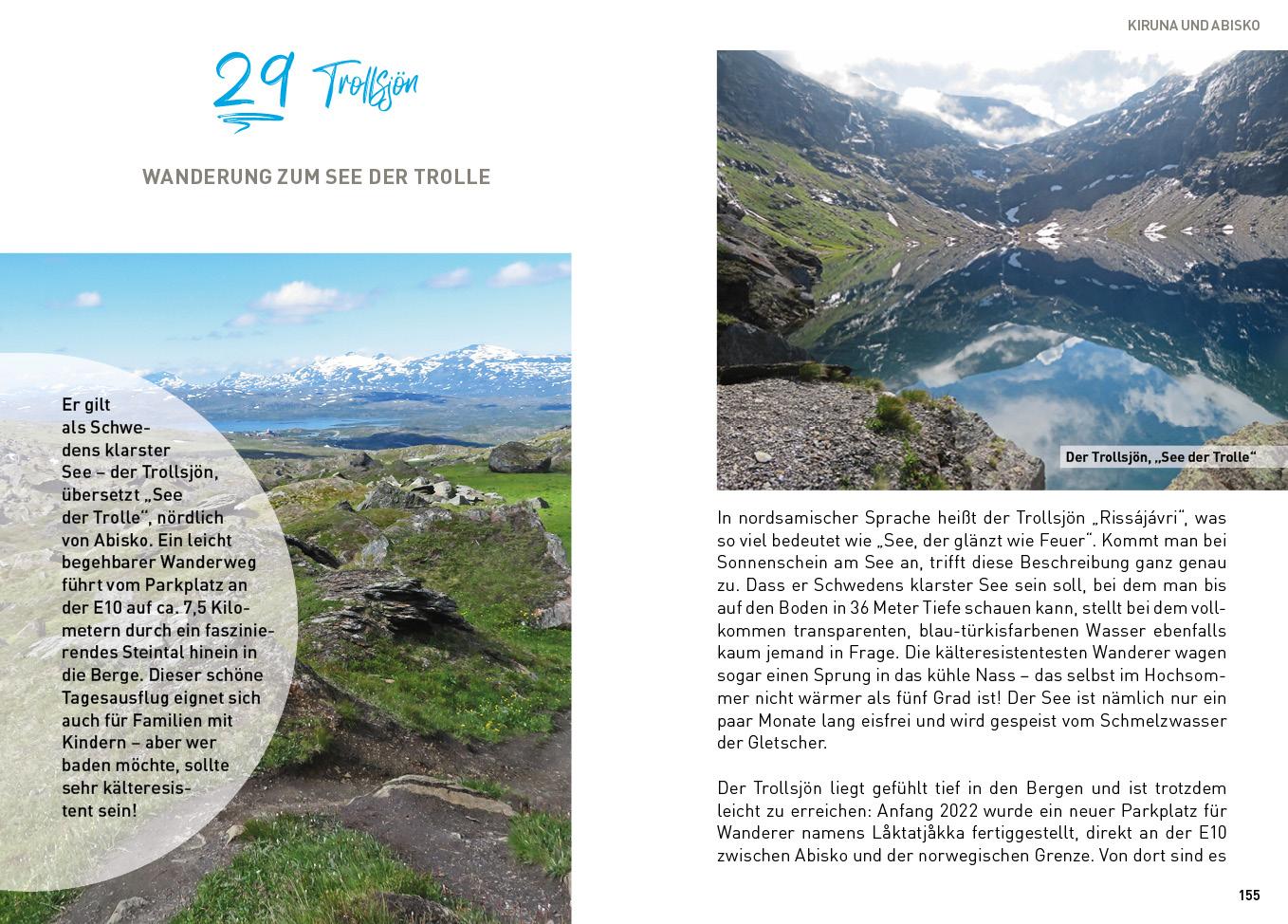 Beispielinhalt (Bild) Schwedisch Lappland - ReiseMomente