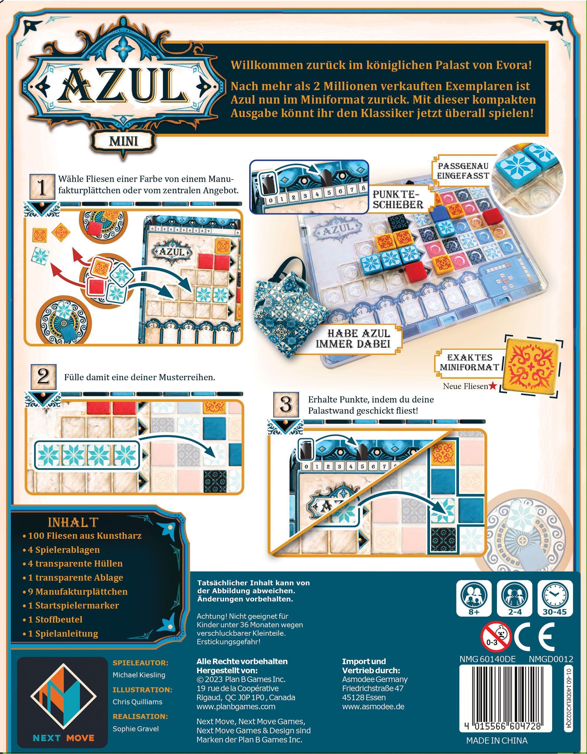 Beispielinhalt (Bild) Azul Mini