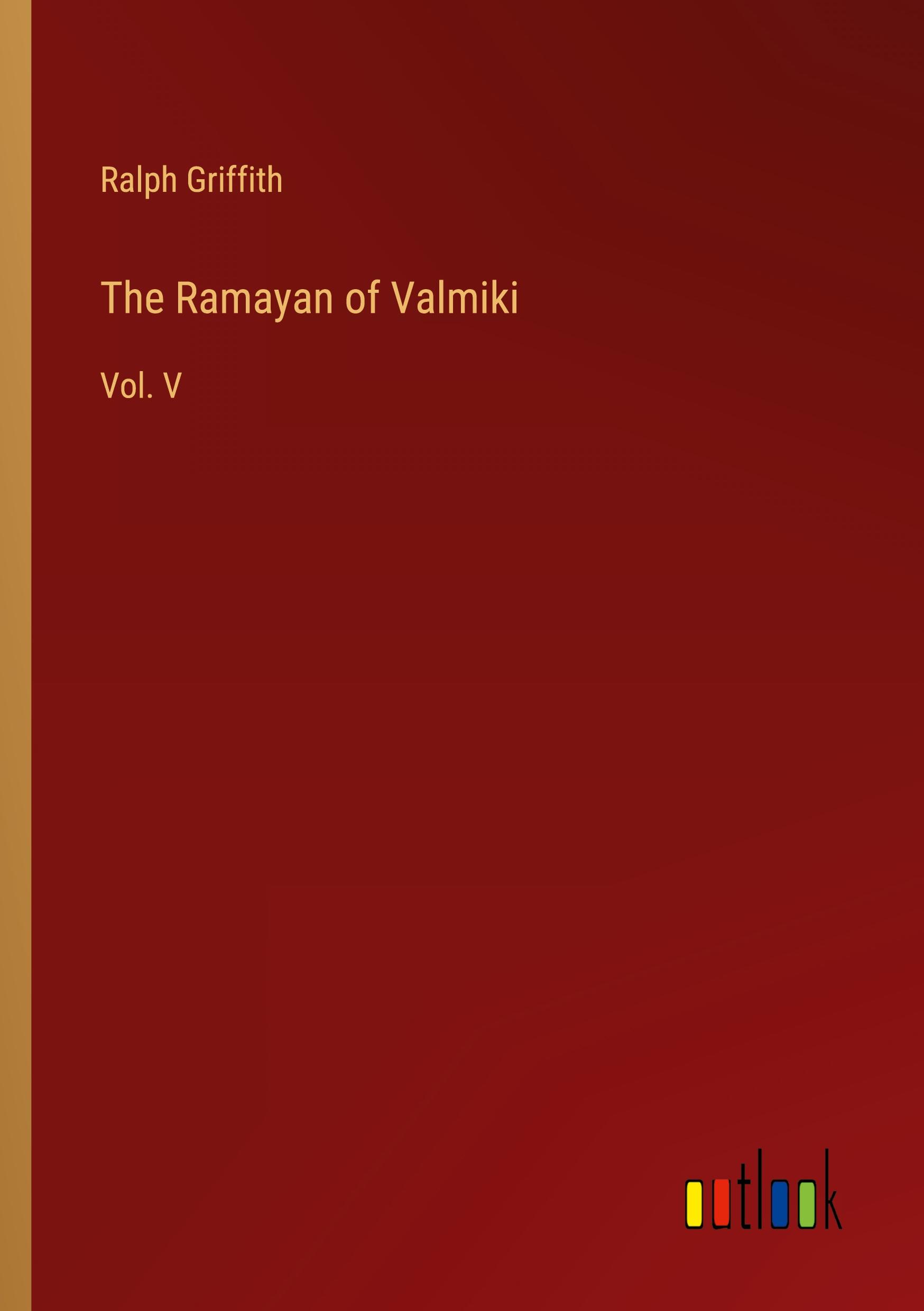 Vorderes Coverbild The Ramayan of Valmiki