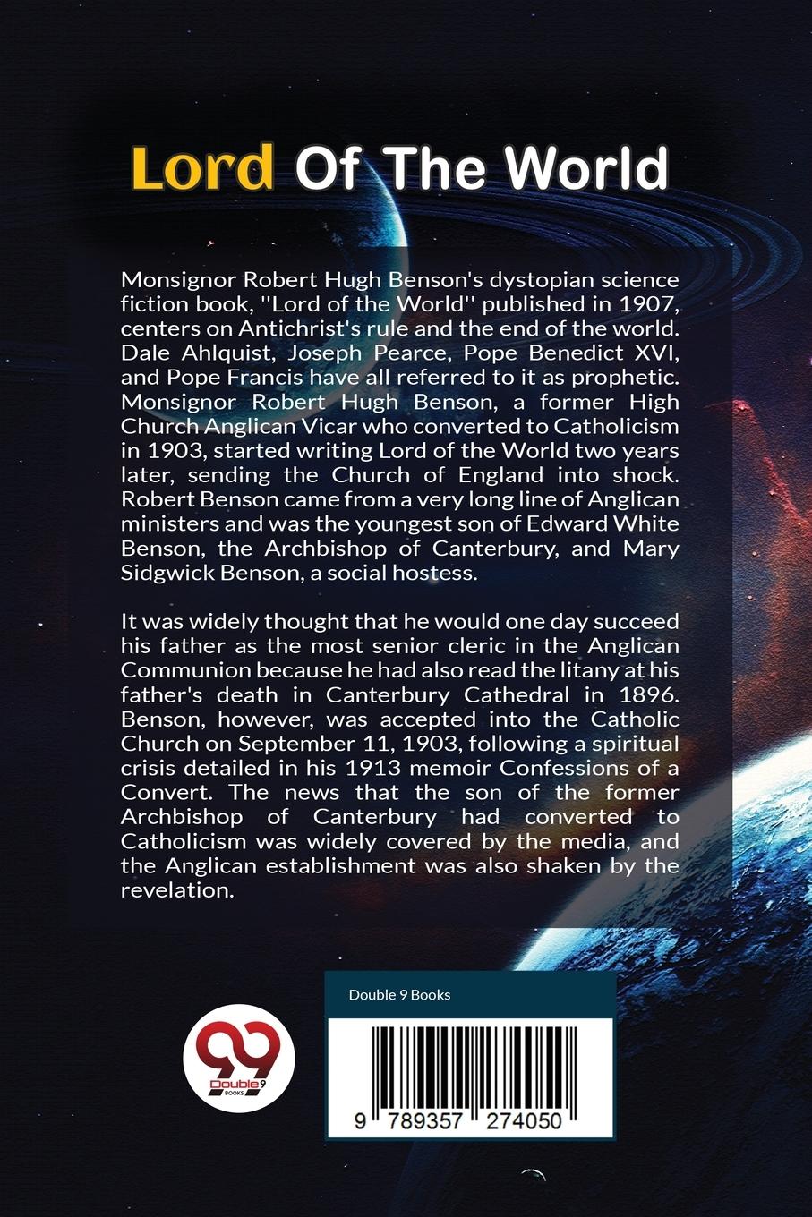 Rückseitencover Lord Of The World