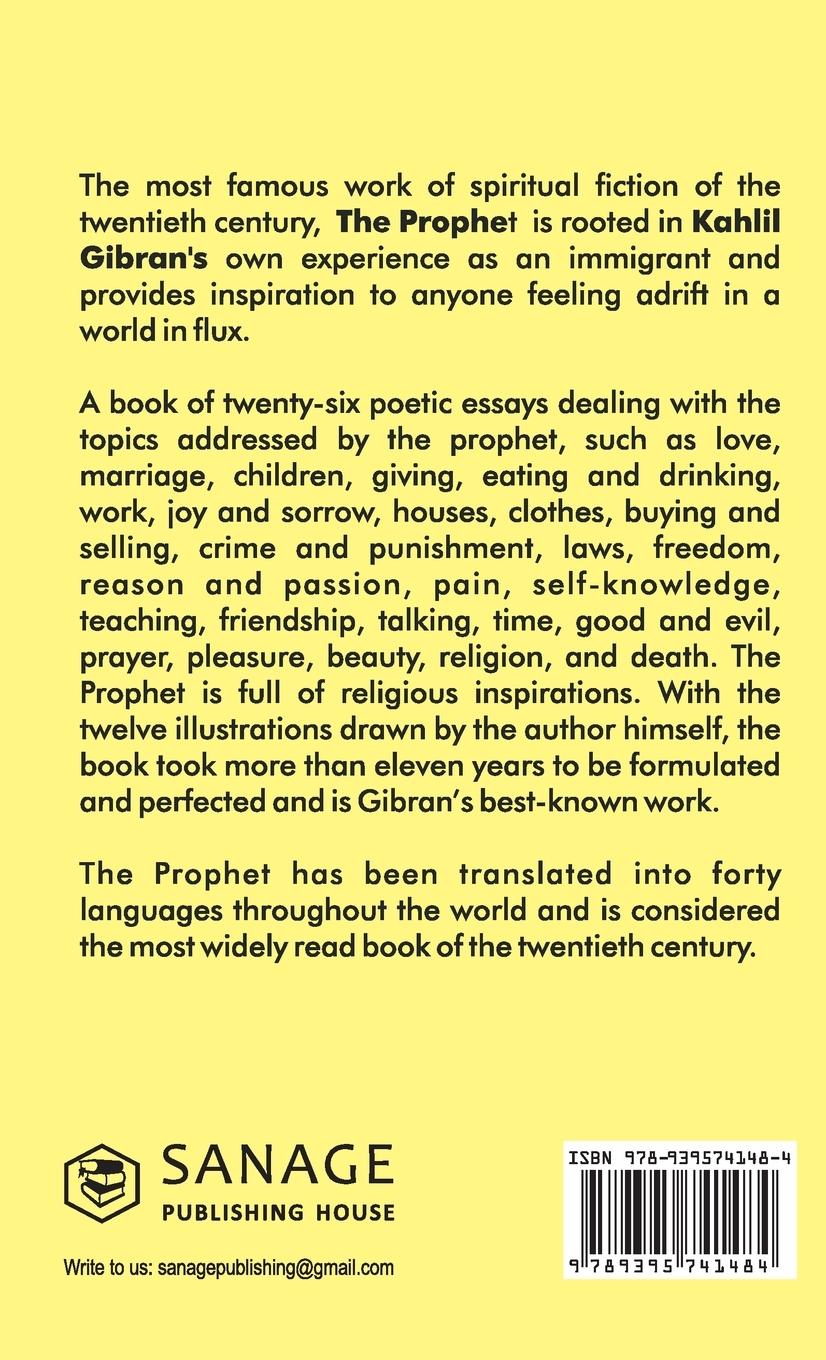 Rückseitencover The Prophet